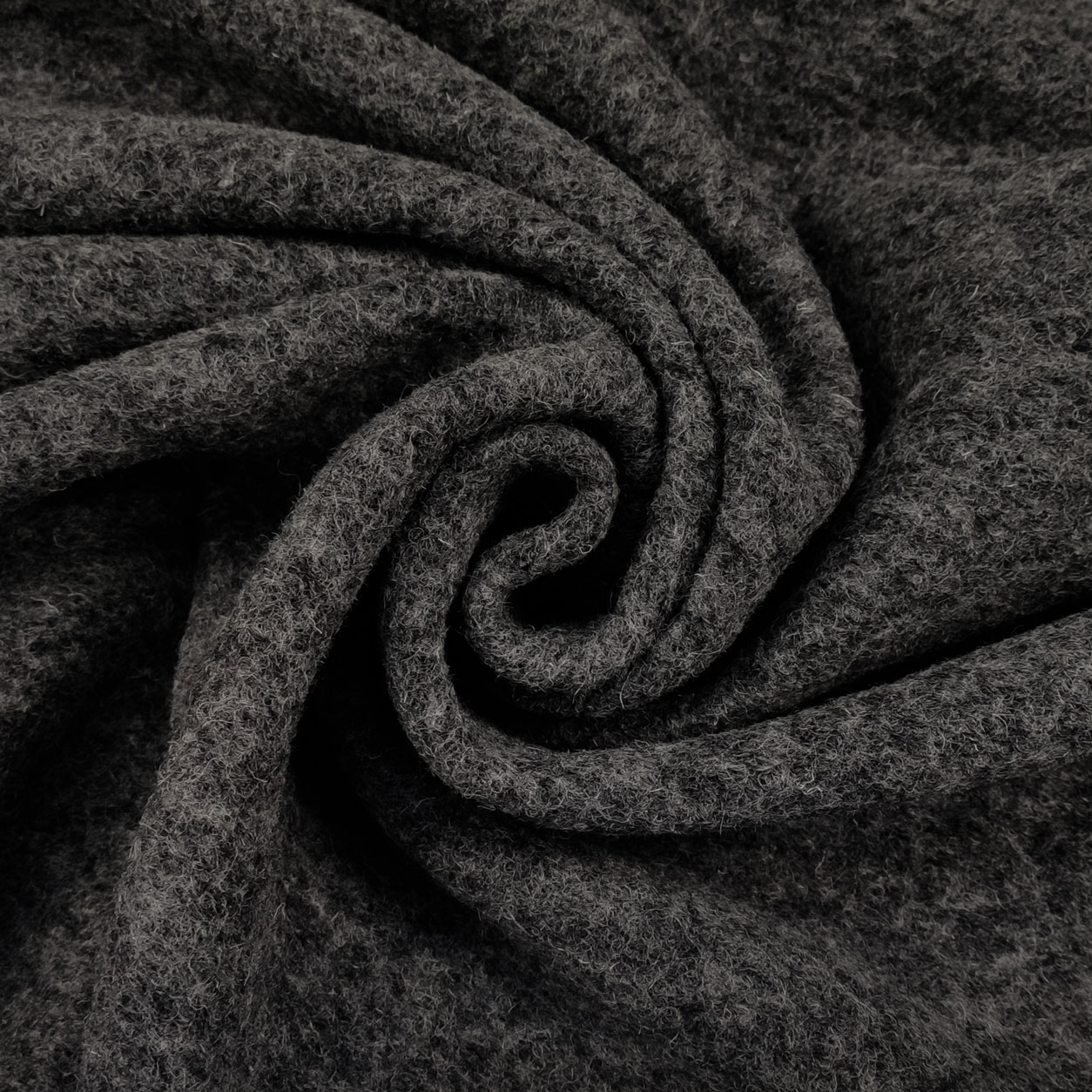 tessuto misto lana grigio