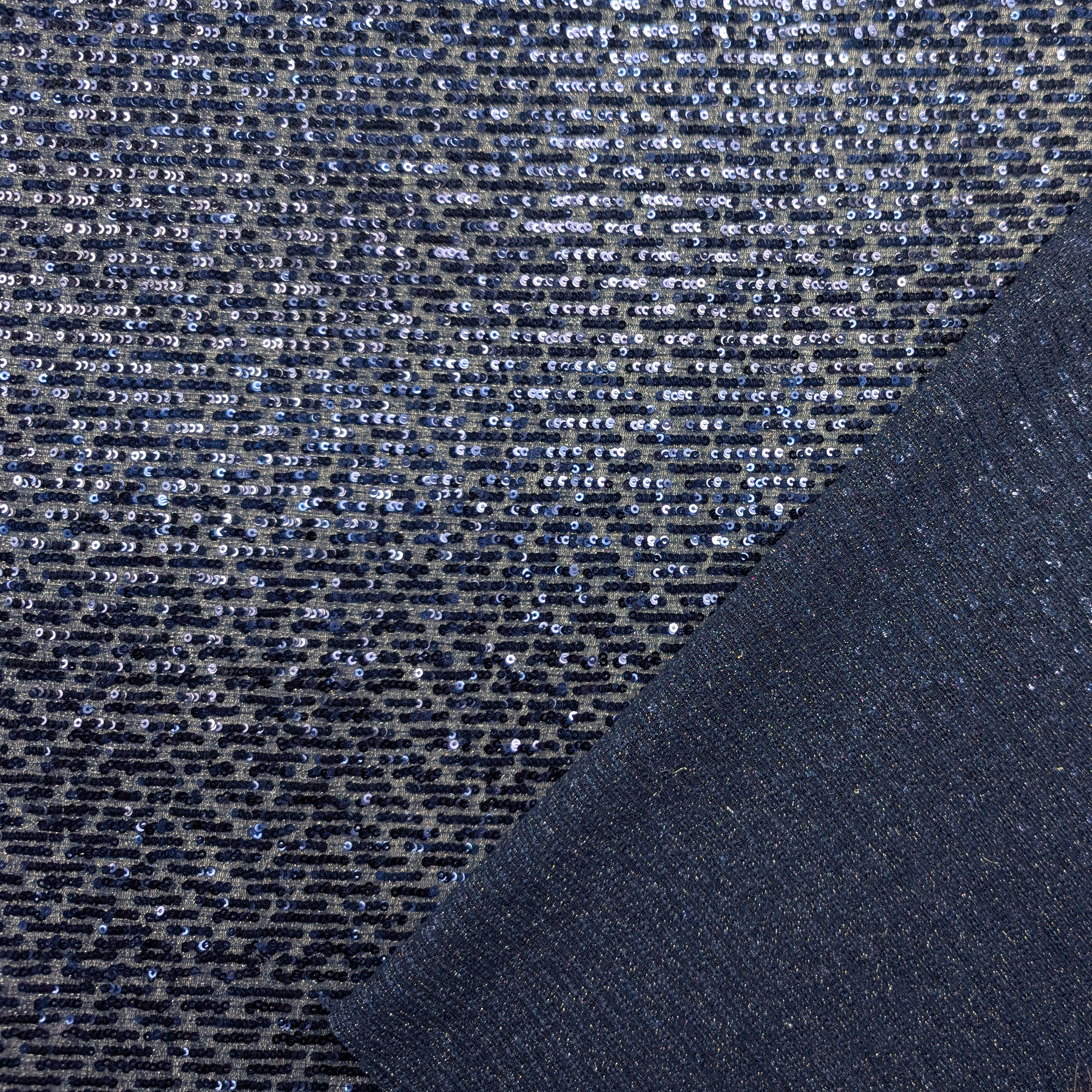 Paillettes a Cascata Morbida Blu Image