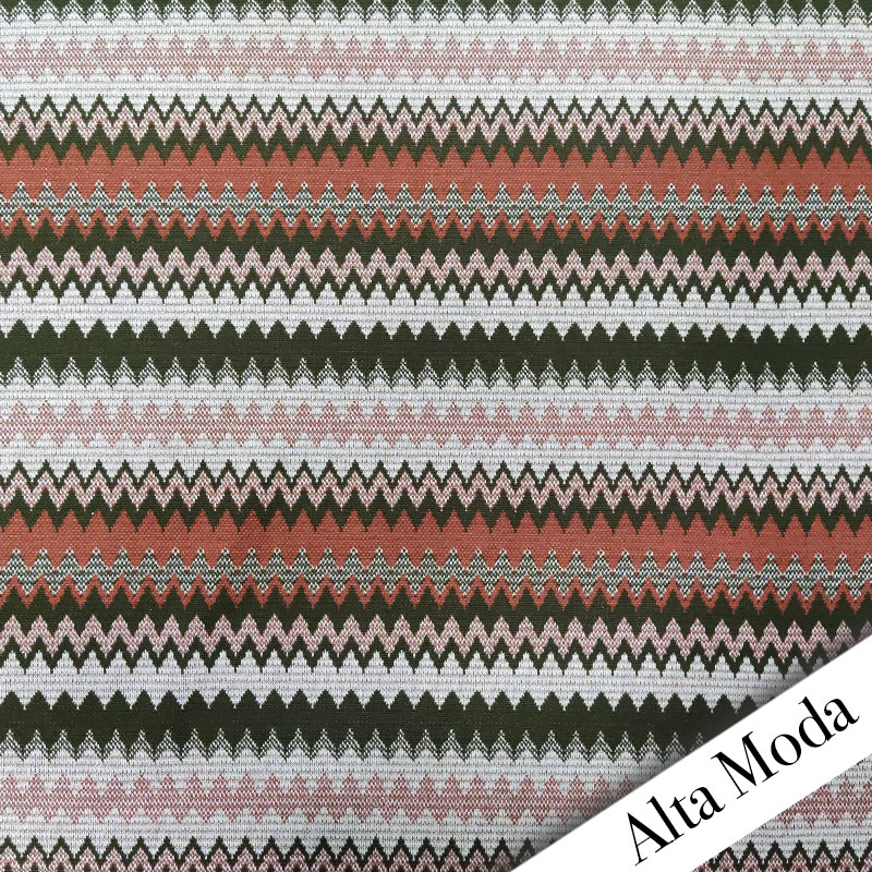 Punto Milano Alta Moda Jacquard Moro e Beige