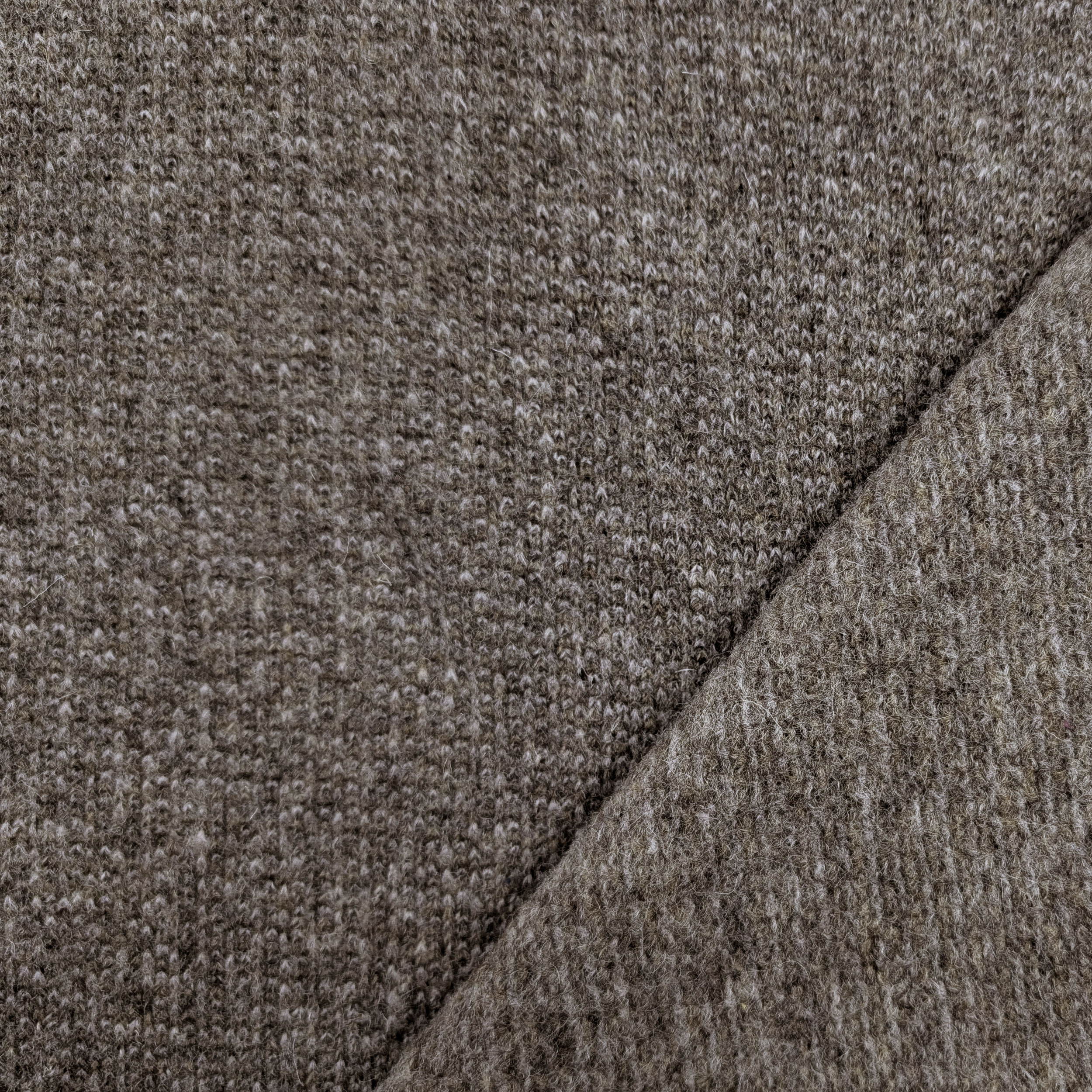 Panno Misto Lana Grigio Melange Image