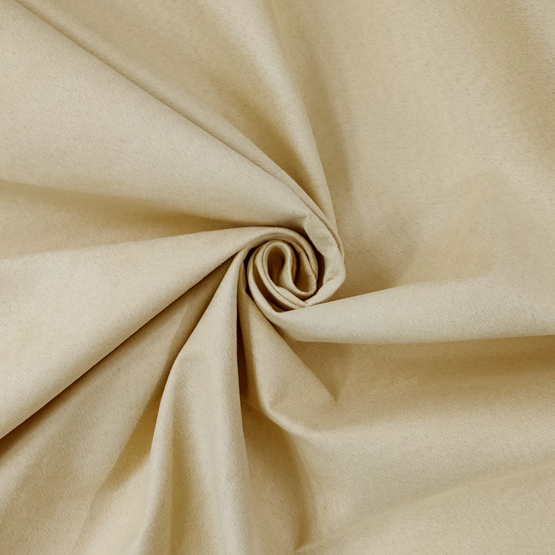 Ritaglio Nubuck Effetto Scamosciato Giallino 120x140 cm