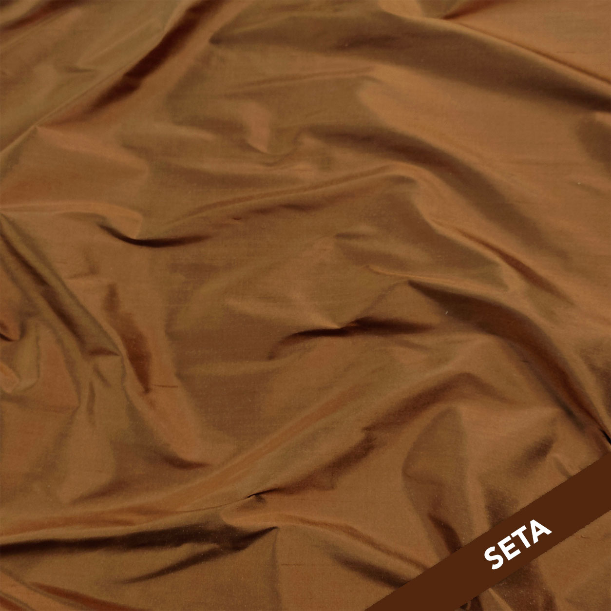 Shantung di Seta Bruciato