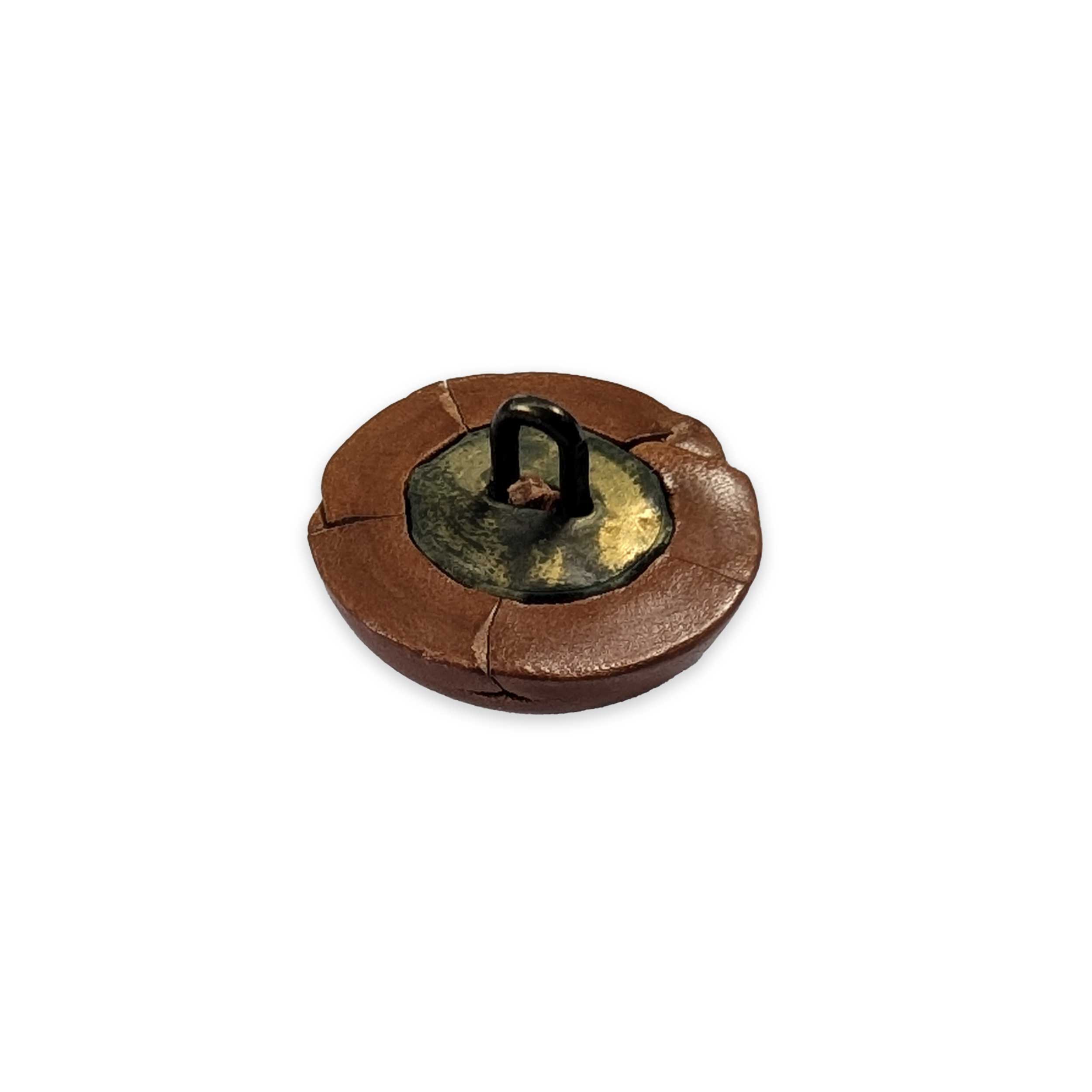 Bottone Effetto Legno con Stella di Filo Lin 36 Image