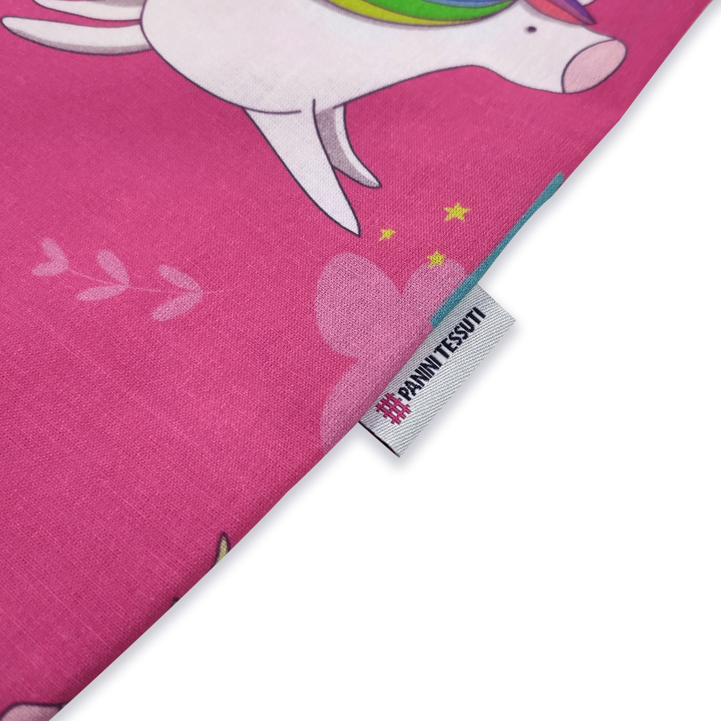 Sacchetto per il Cambio Asilo Unicorni e Castelli