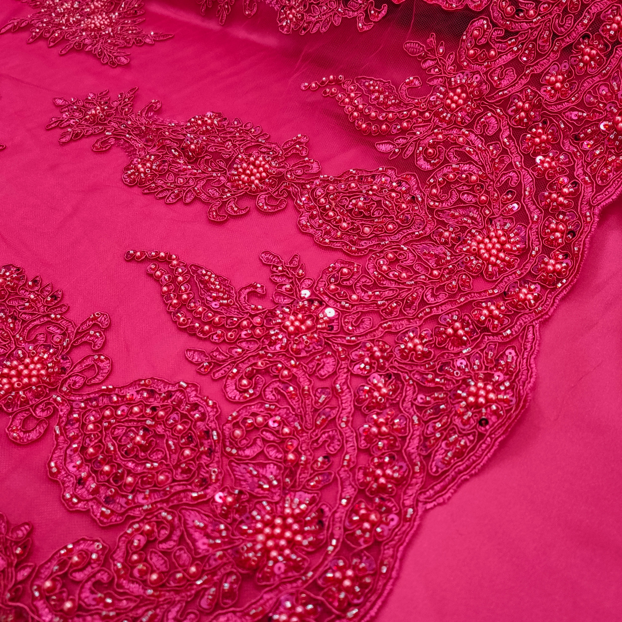 Pizzo Da Sposa Con Perline - Italia - Foto 3