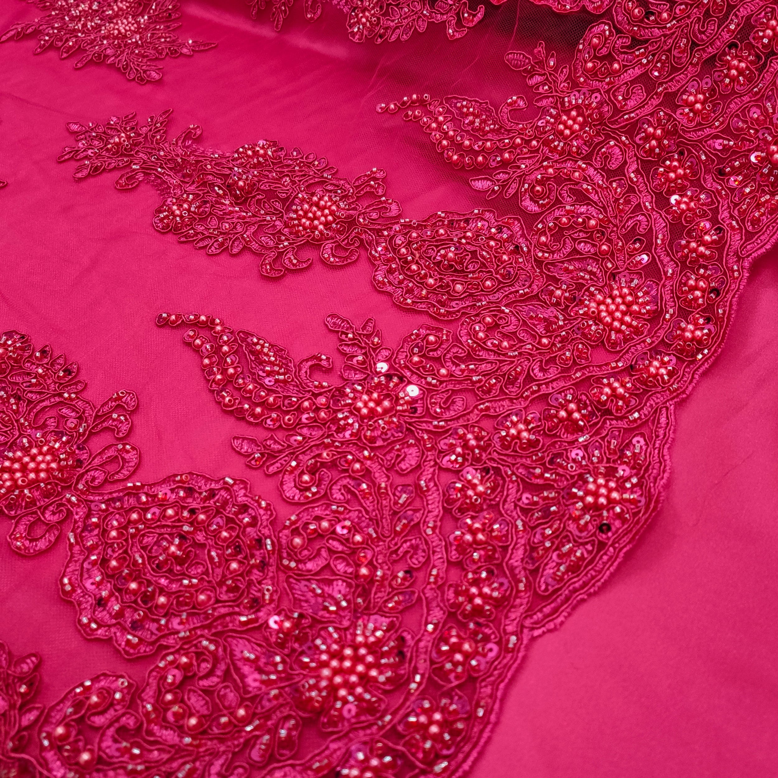 Pizzo Da Sposa Con Perline - Italia - Foto 3