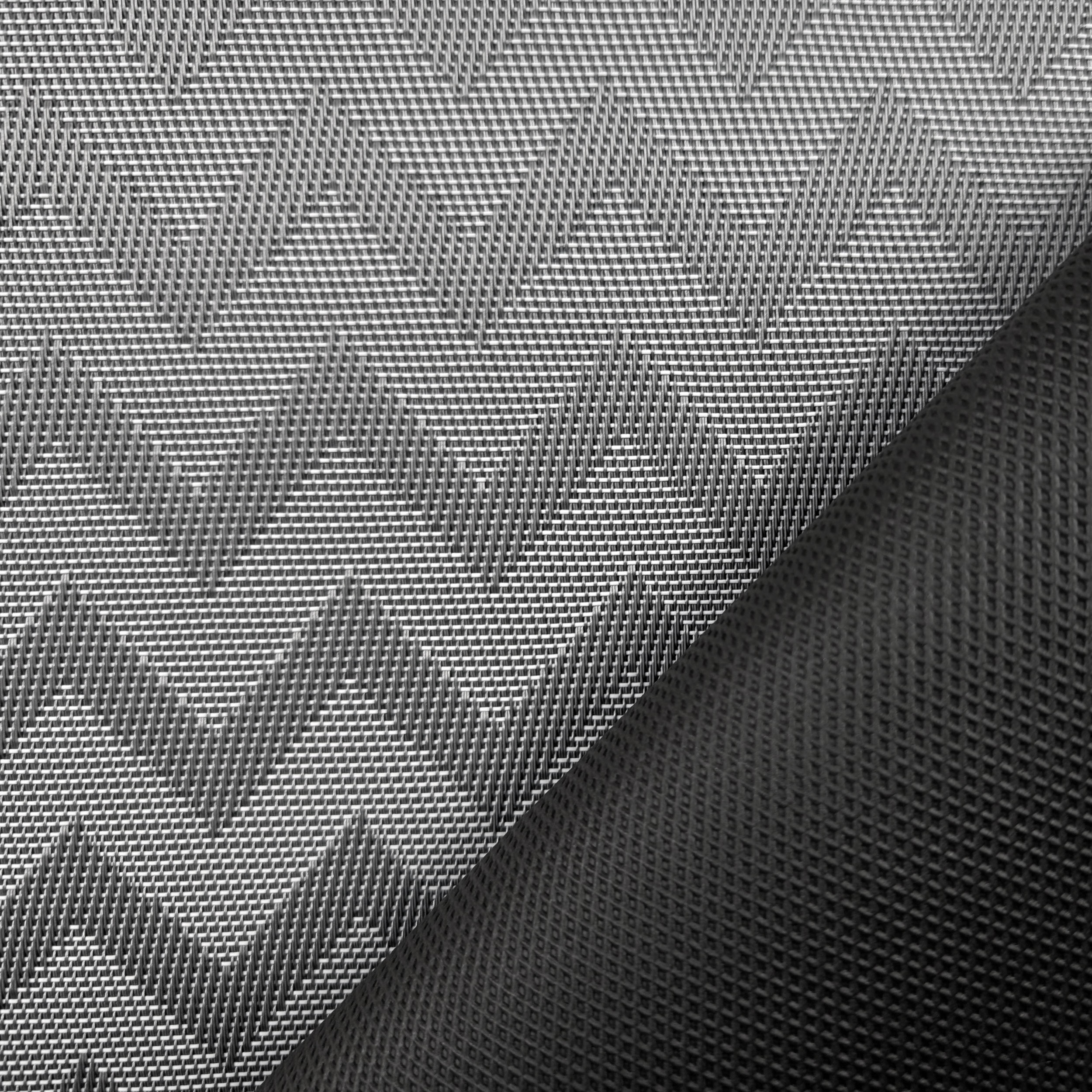Passatoia da Cucina Righe Zig Zag Toni del Grigio Image