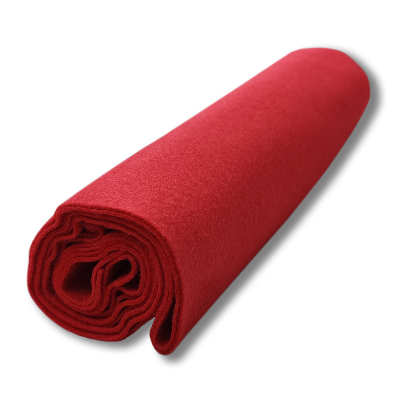 Pannolencio rosso per hand made