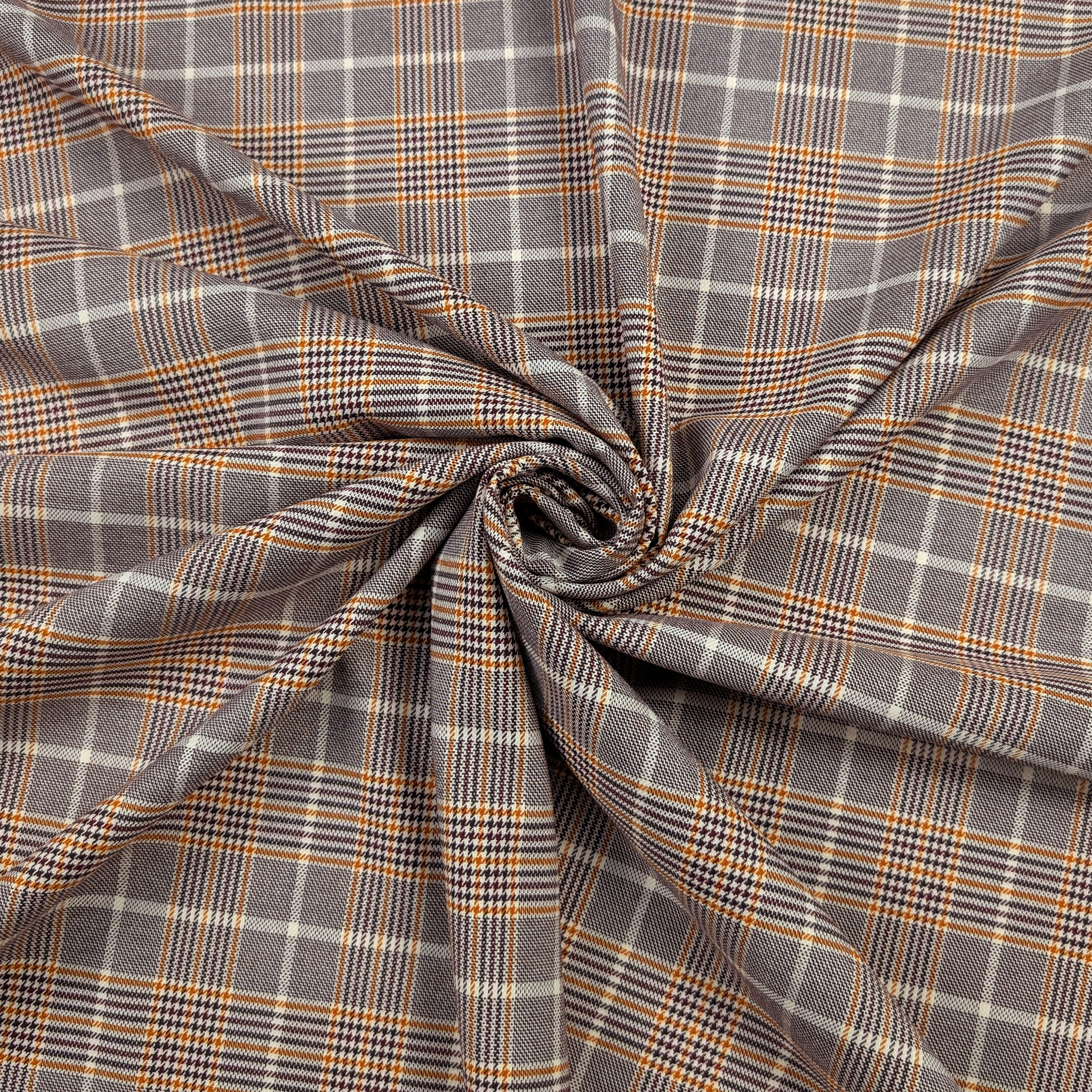Tartan Vinaccia e Senape Image