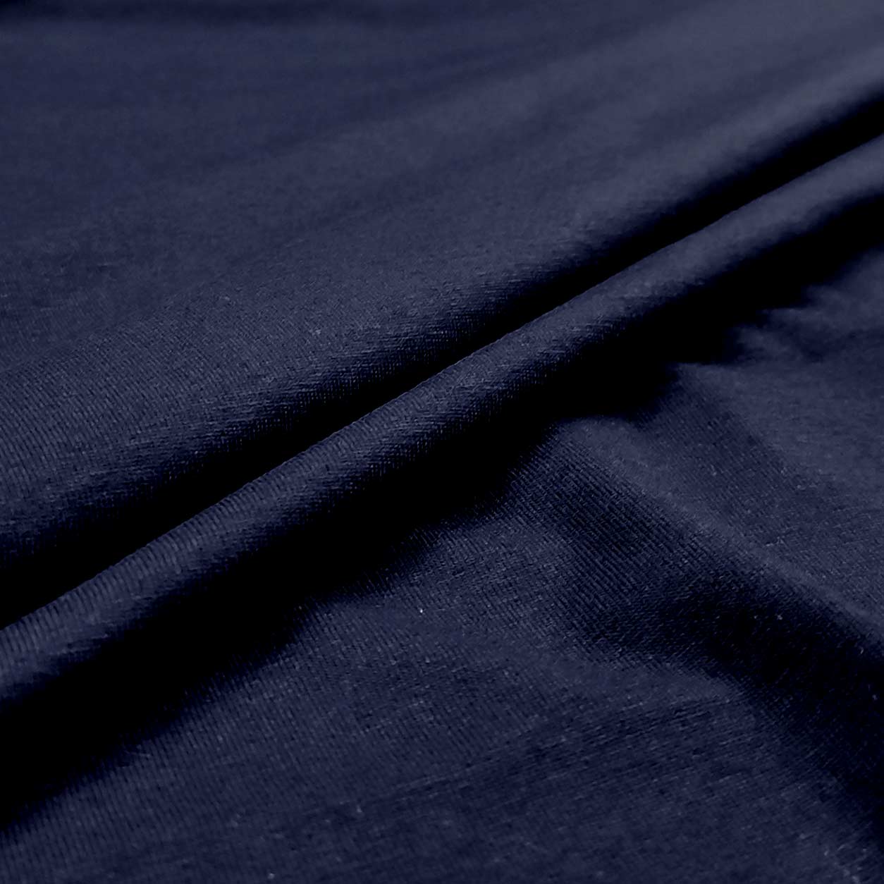 Maglina Tinta Unita Elastica Blu Notte