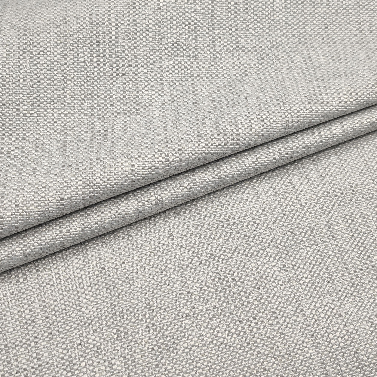 Upholstery Melange Grey Jacquard Fabric