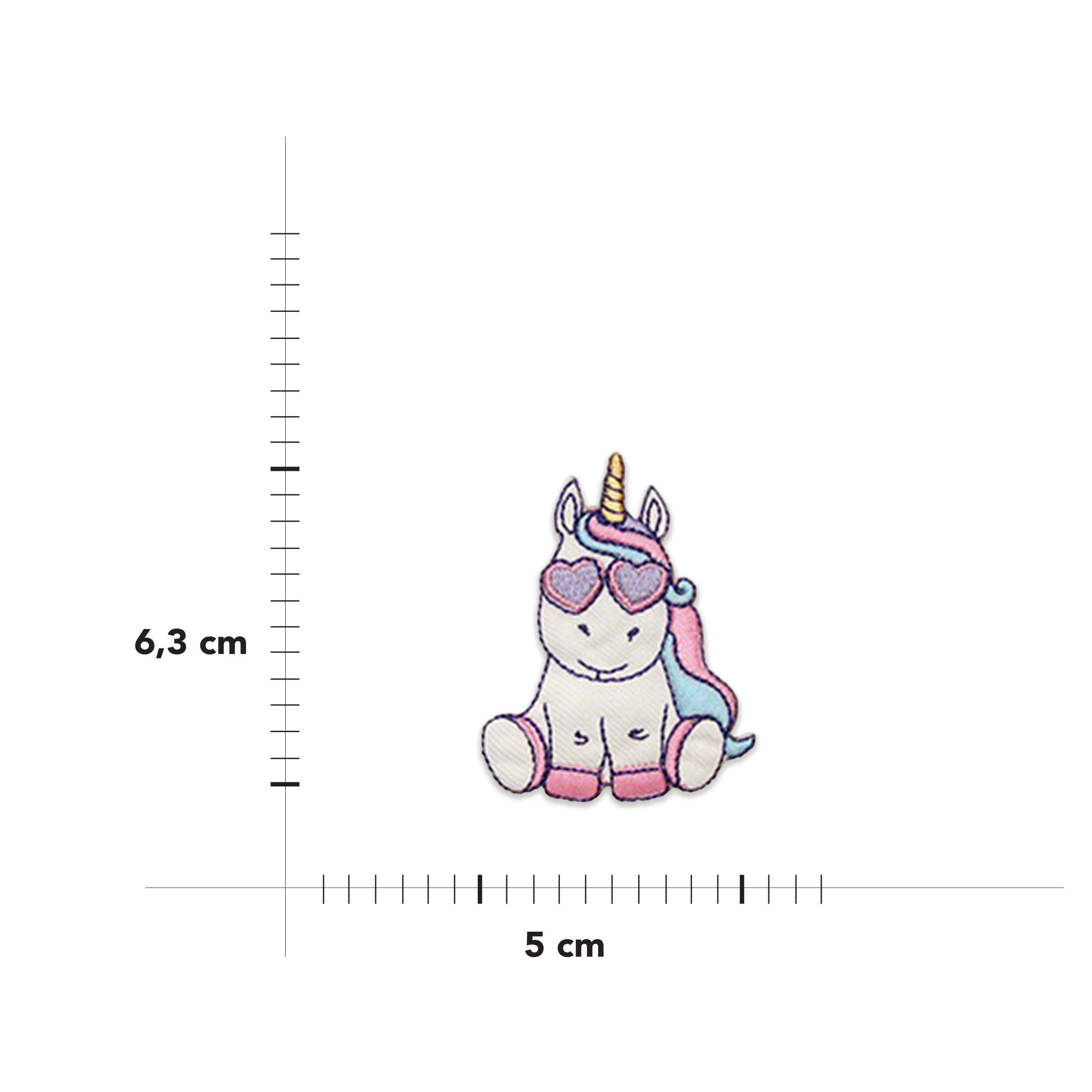 Applicazione Termoadesiva Unicorno Love Image