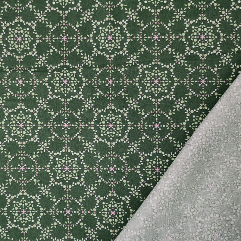 tessuto-cotone-leggero-magici-pois-verdi