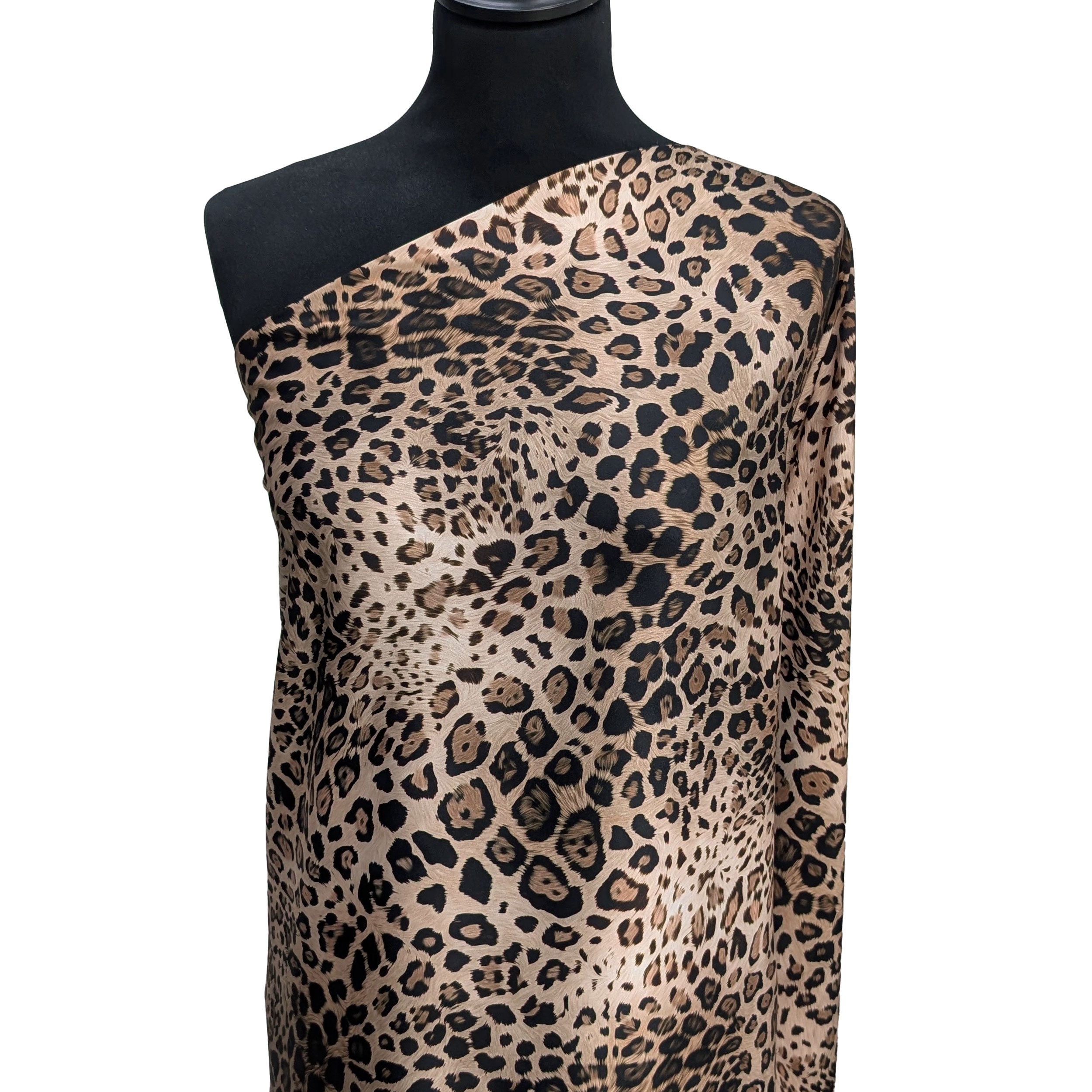 Raso Setato Alta Moda Leopardato Image