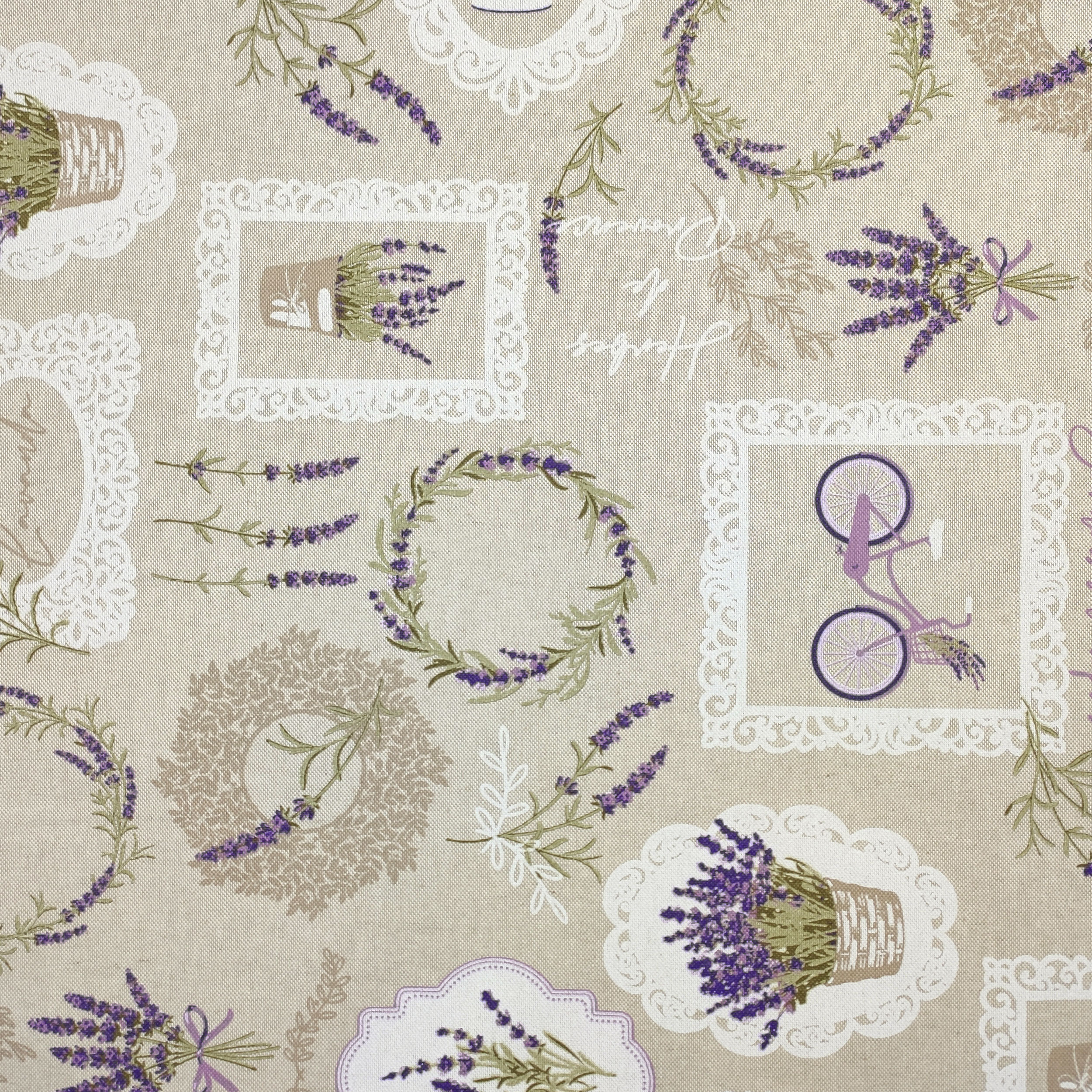 Tessuto Misto Cotone Lavanda in Provenza Image
