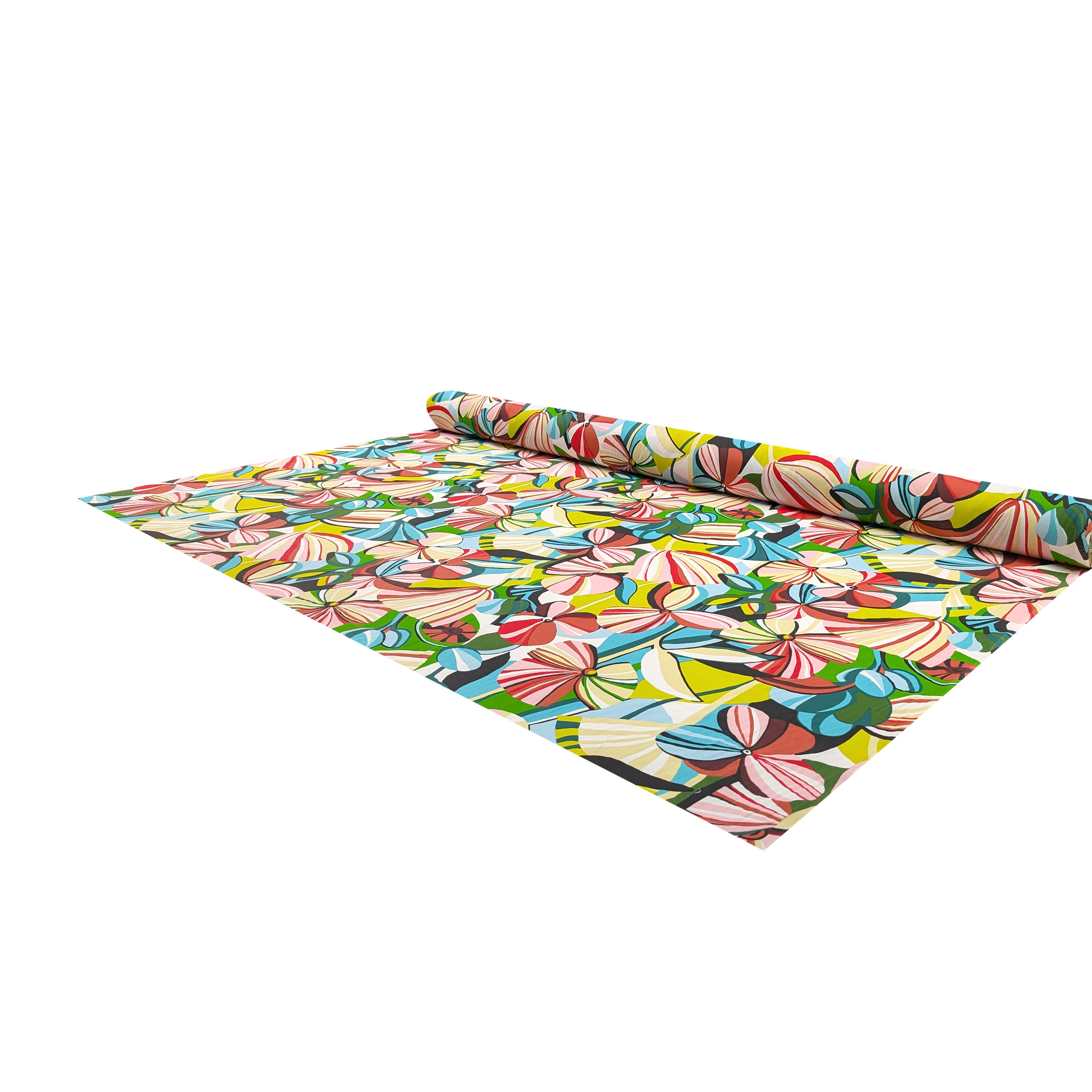Cotone Fantasia Floreale Multicolor Image