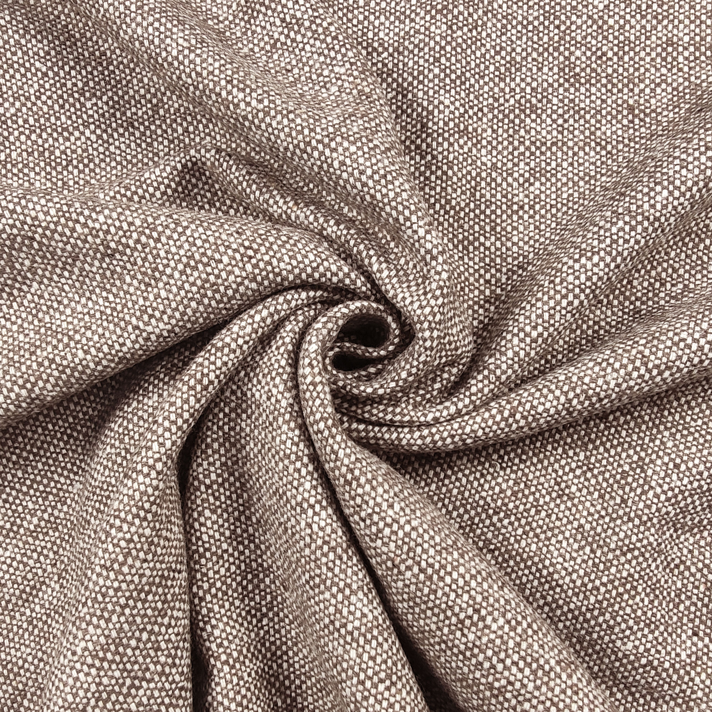 Scampolo Maglia Melange Marrone
