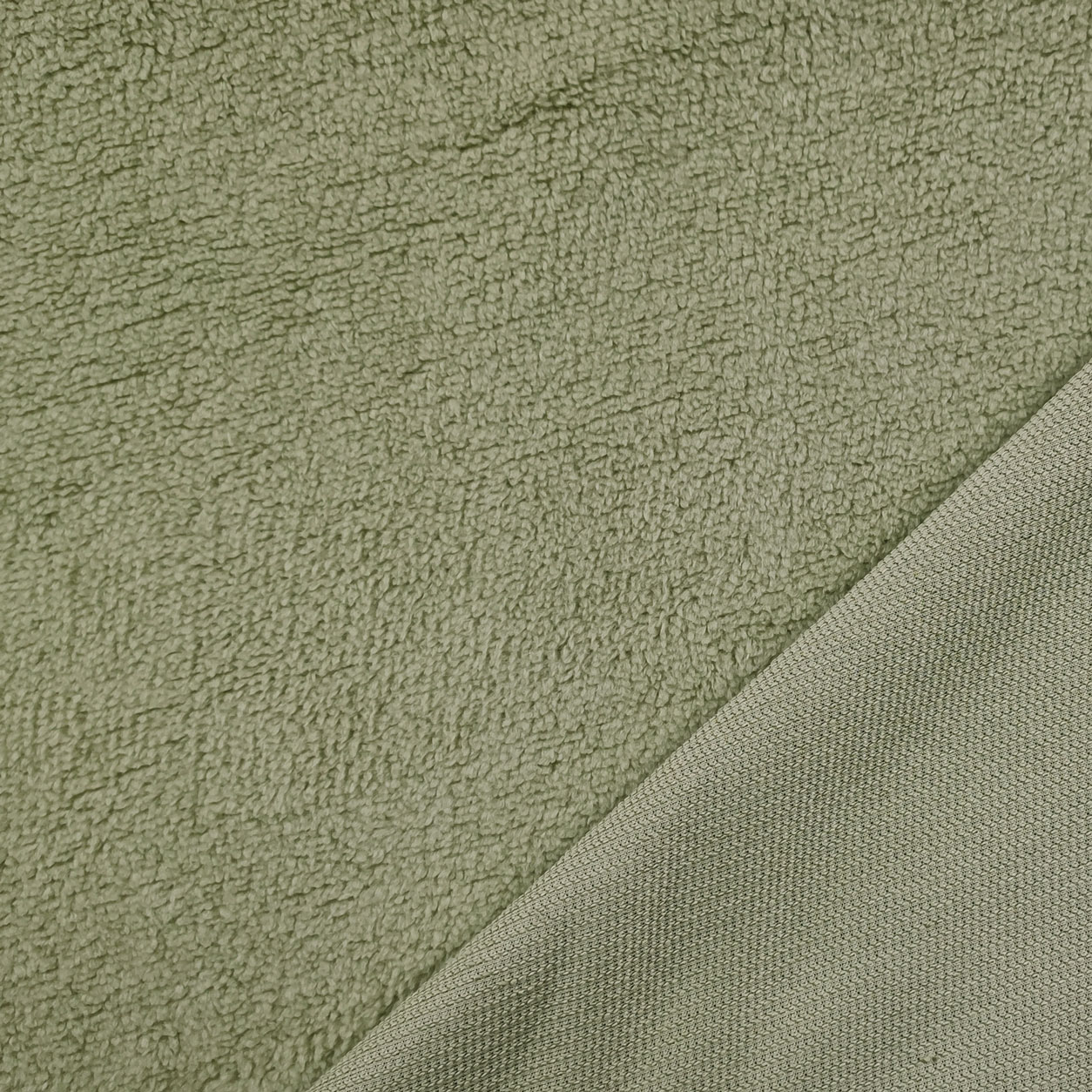 tessuto per cappotti verde