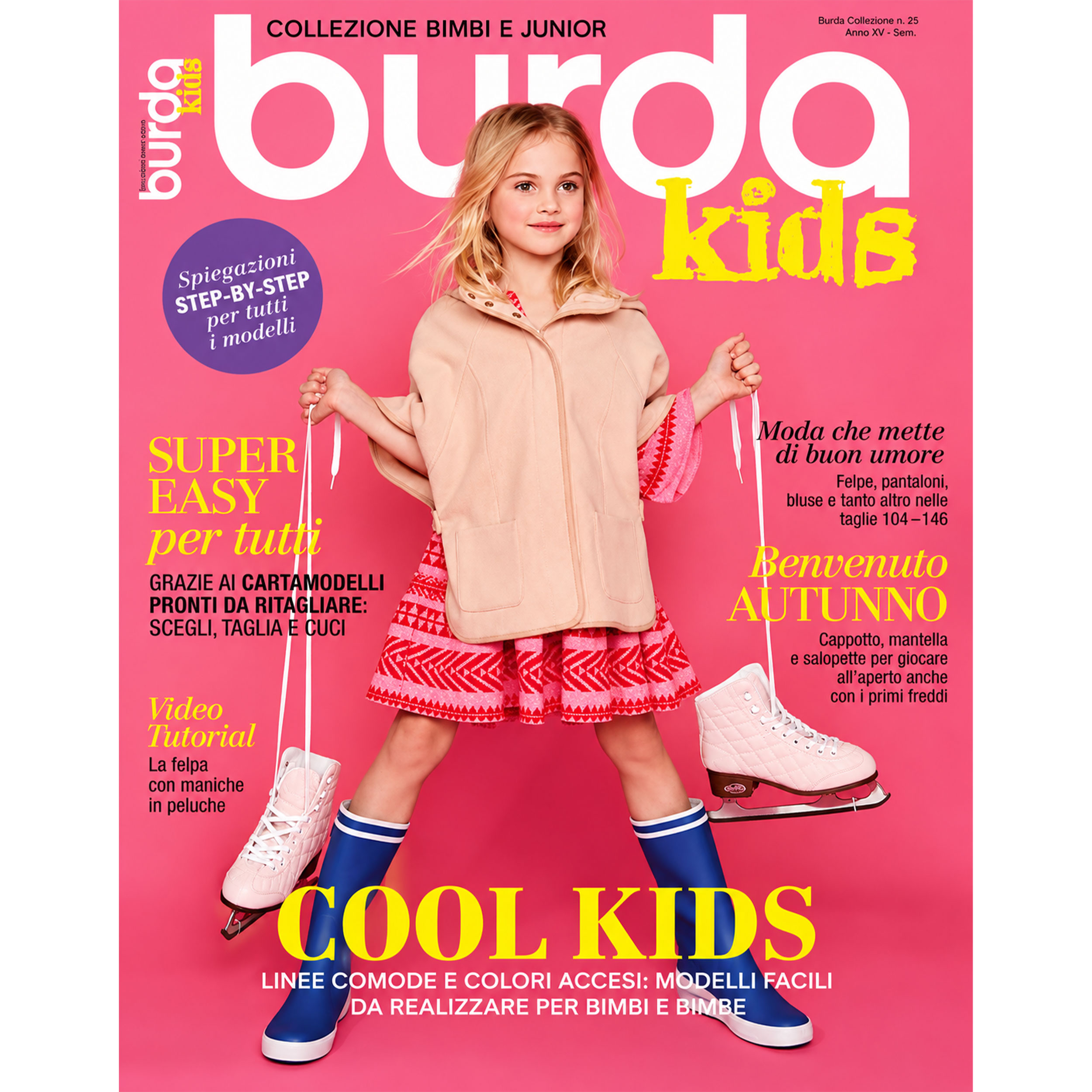 Rivista Burda Collezione Kids n.25 - Cool Kids Image