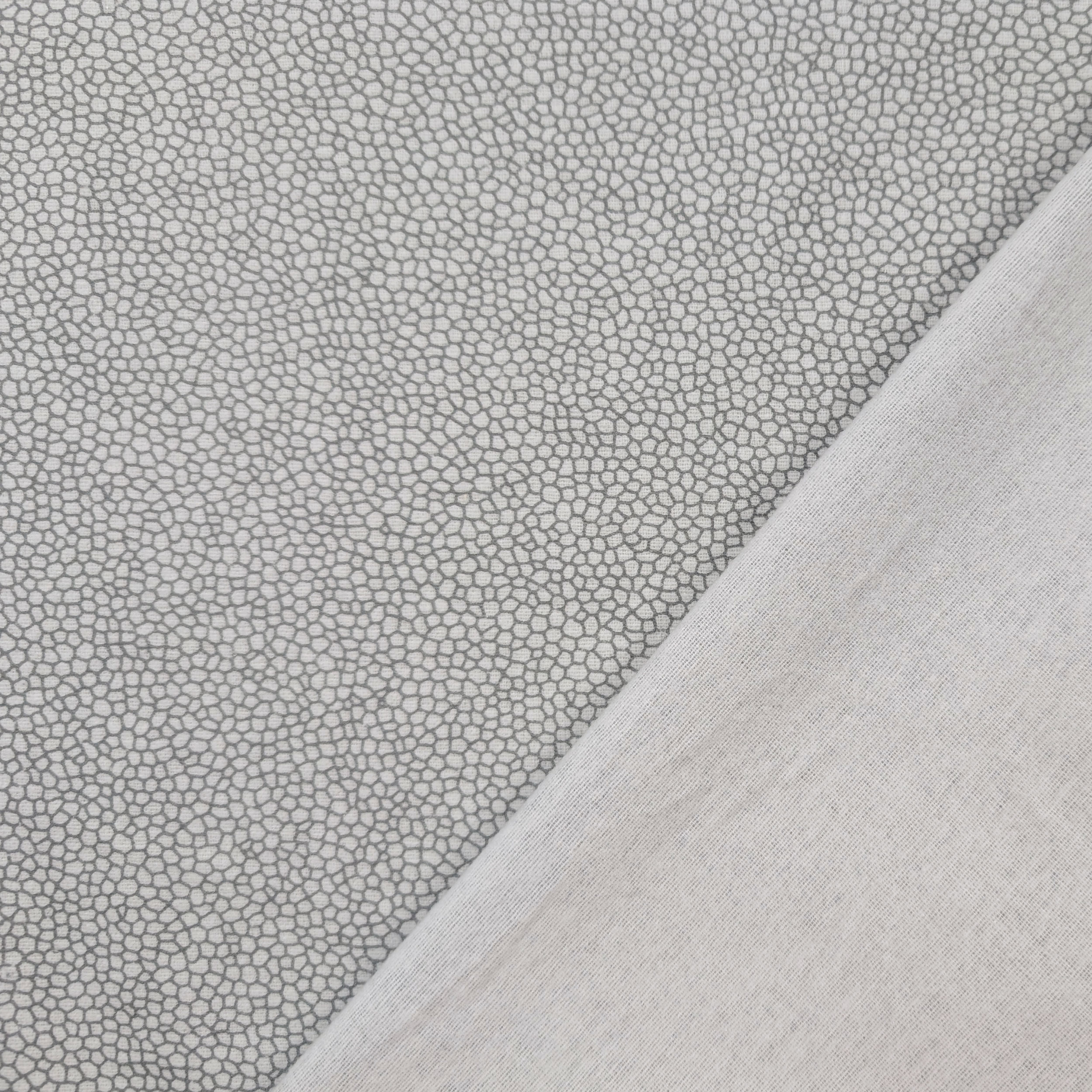 Lenzuolo Flanella Sassolini Grigio Image