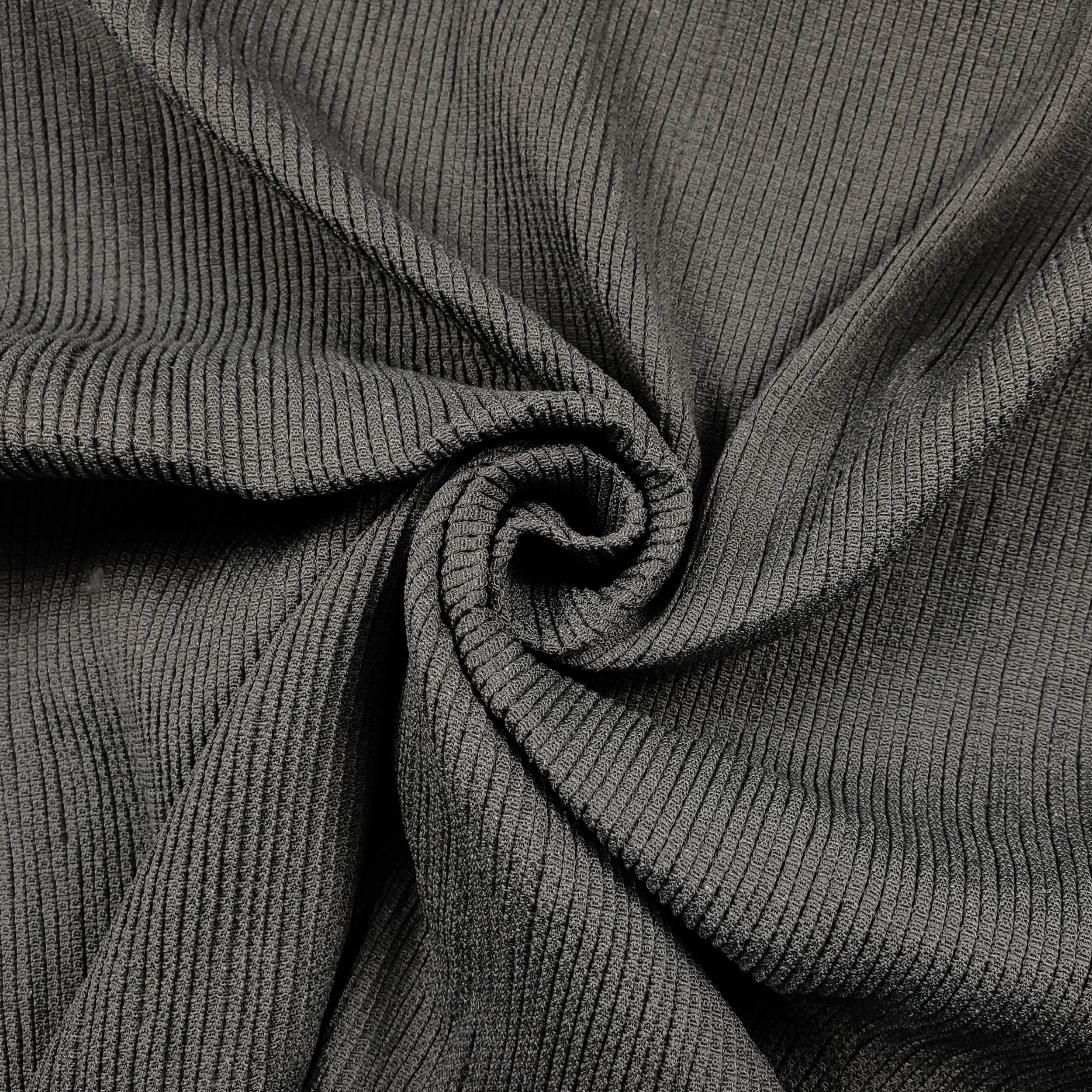 Tessuto Copridivano Elastico Costina Goffrata Grigio Image