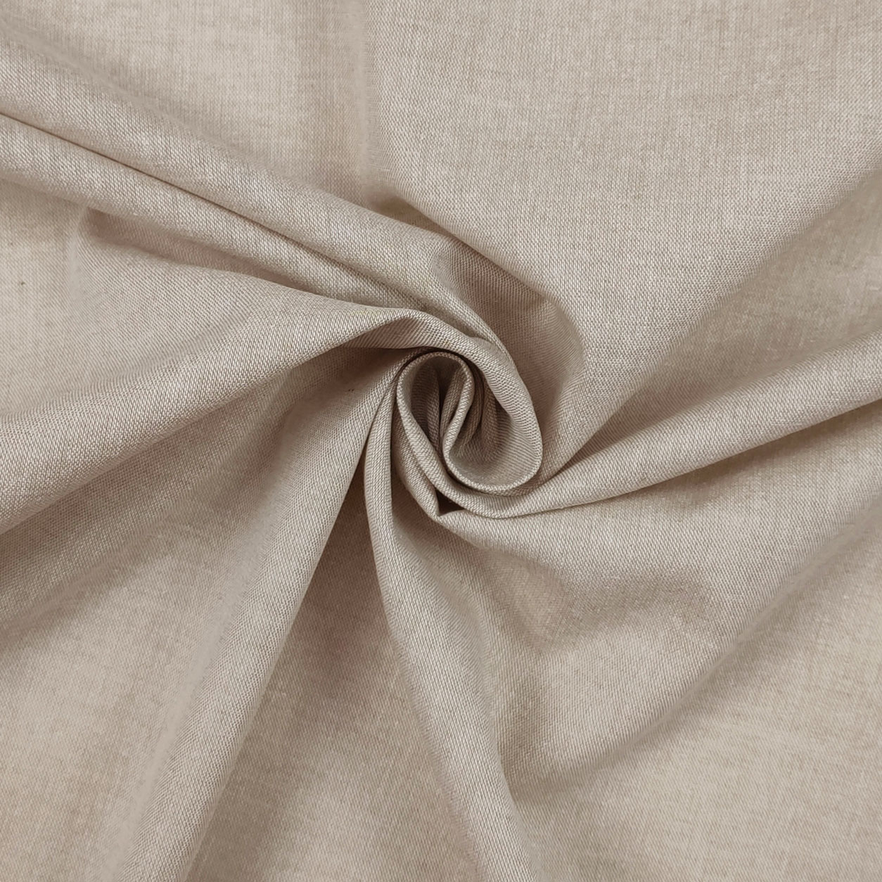 Tessuto Cotone al metro beige