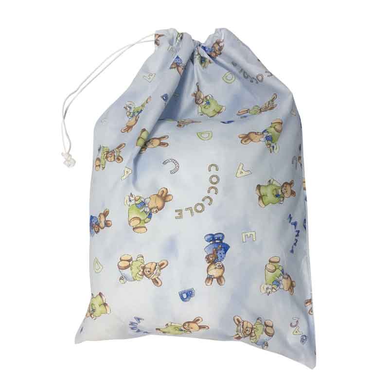 Coniglietti e coccole azzurro gonfio