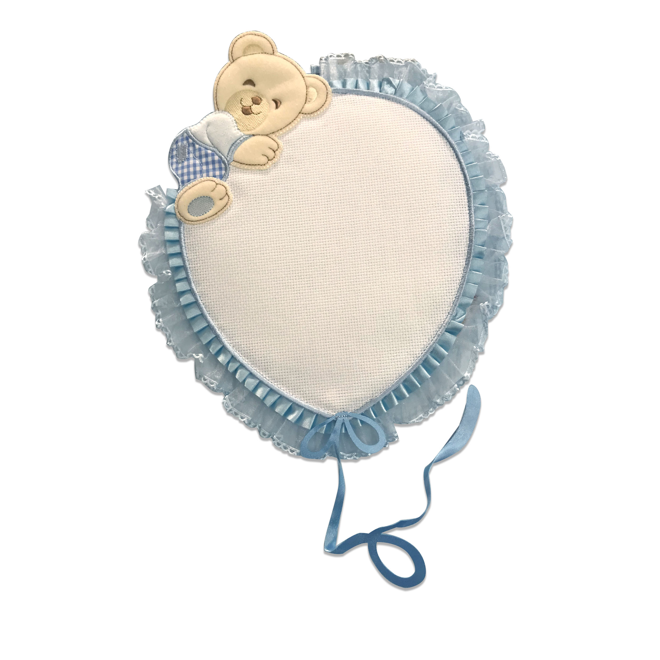 Palloncino con appeso orsetto Azzurro