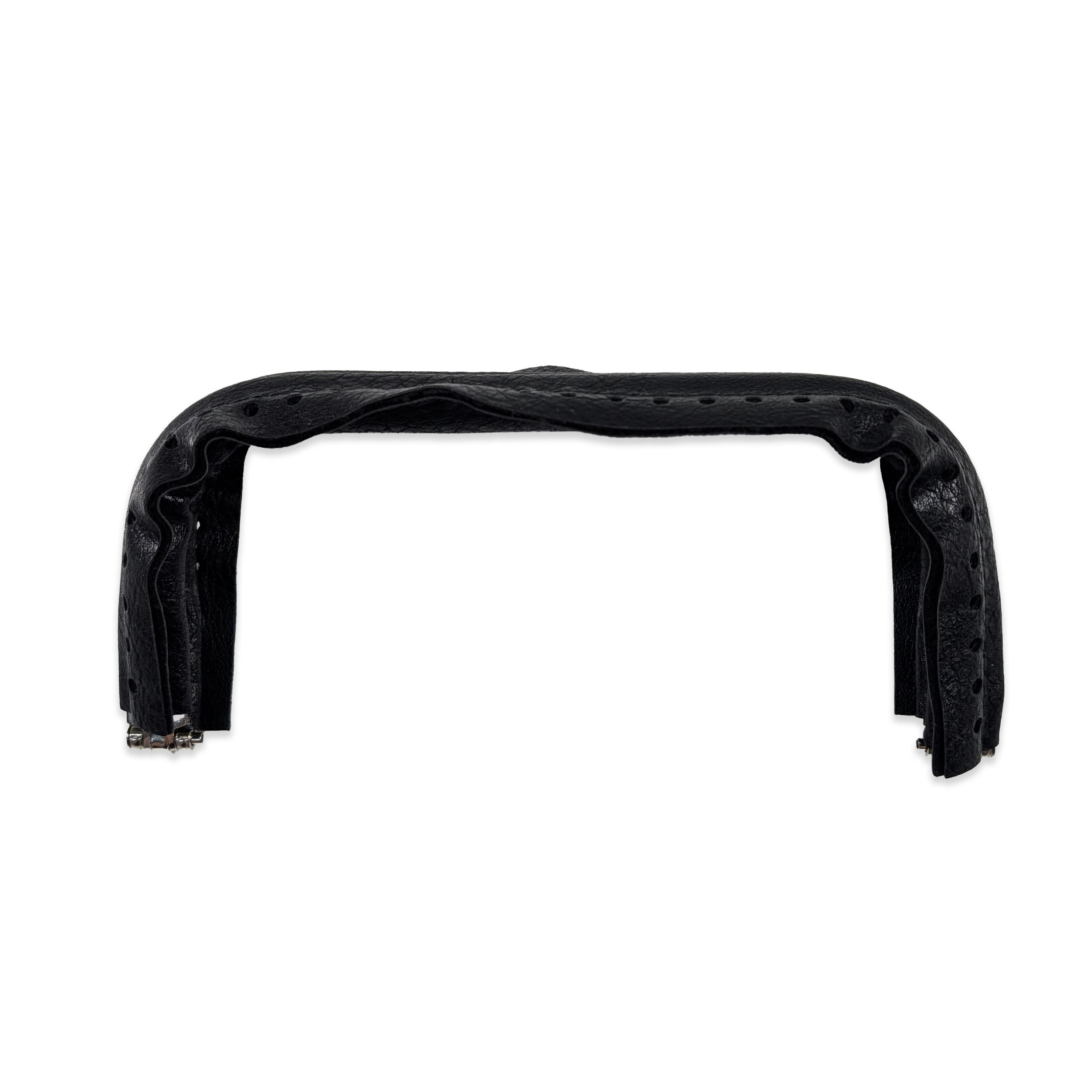 Chiusura a Molle Finta Pelle Nera per Borsa Clutch Image