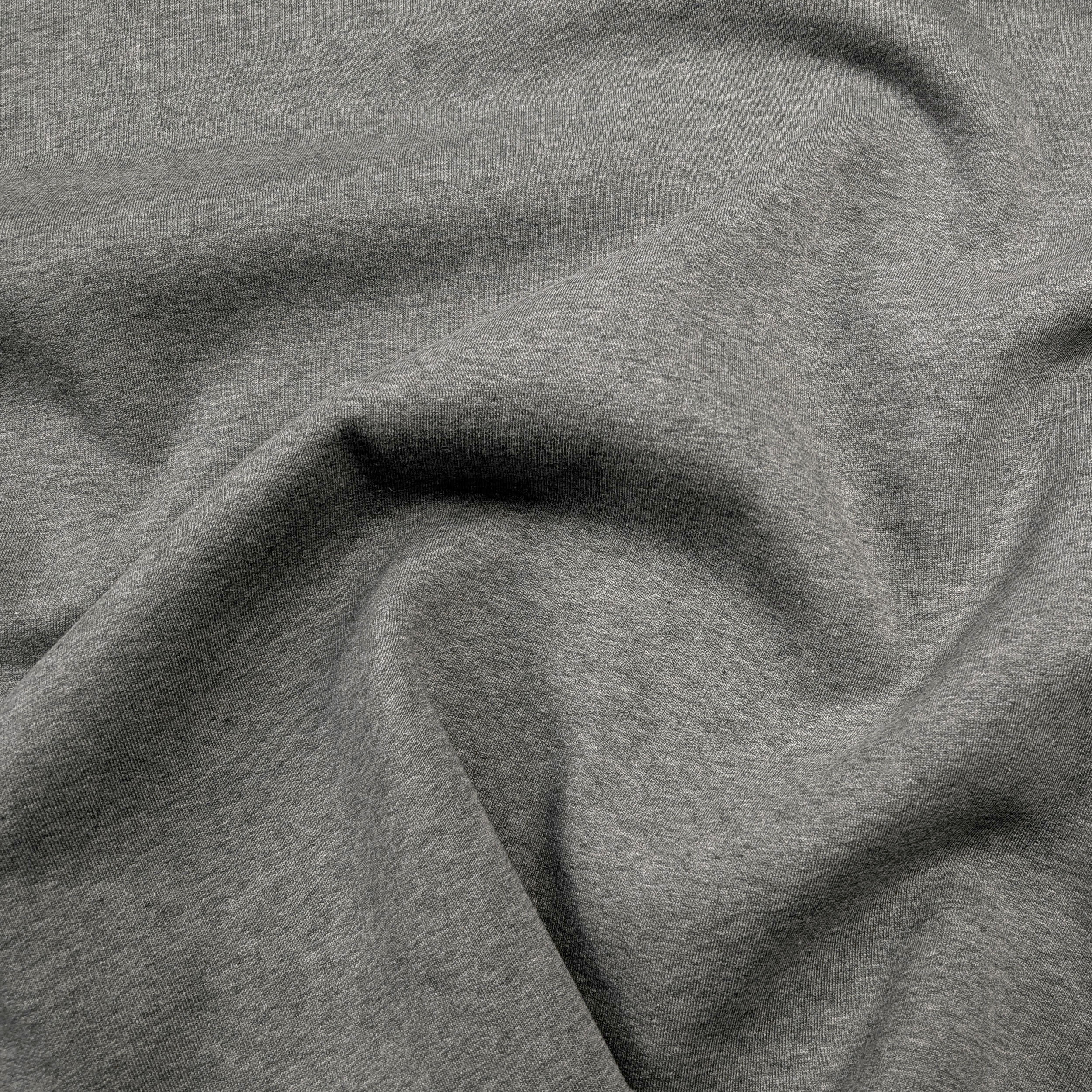 Felpa Cotone Invernale Grigio Melange Image