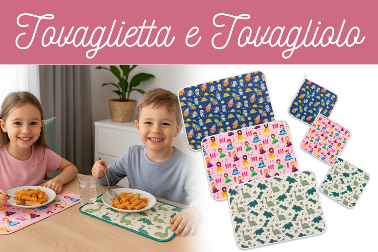 Tovagliette Asilo | Crea il Set Asilo Bimbo