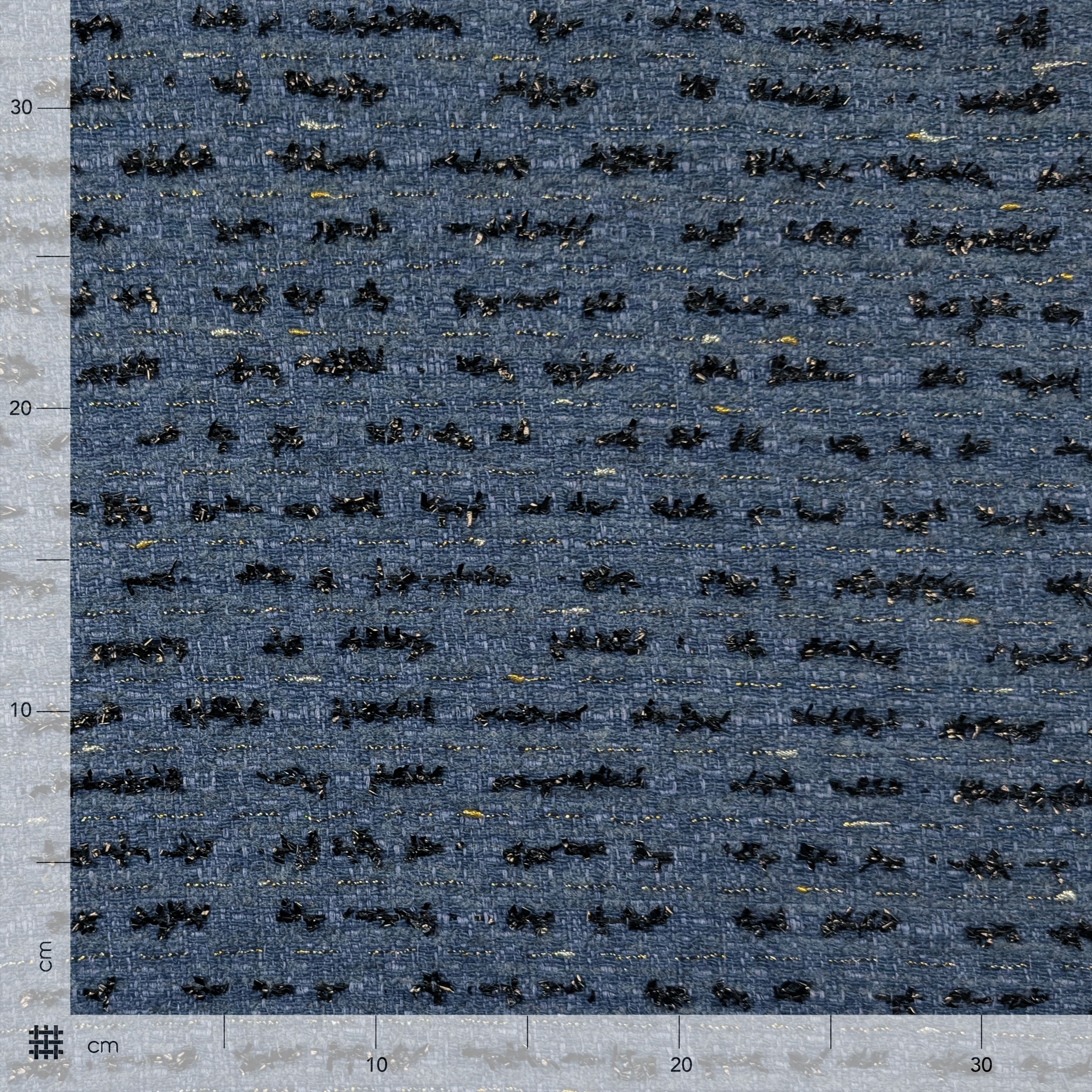 Tweed Jacquard Avio con Inserti Lurex Image
