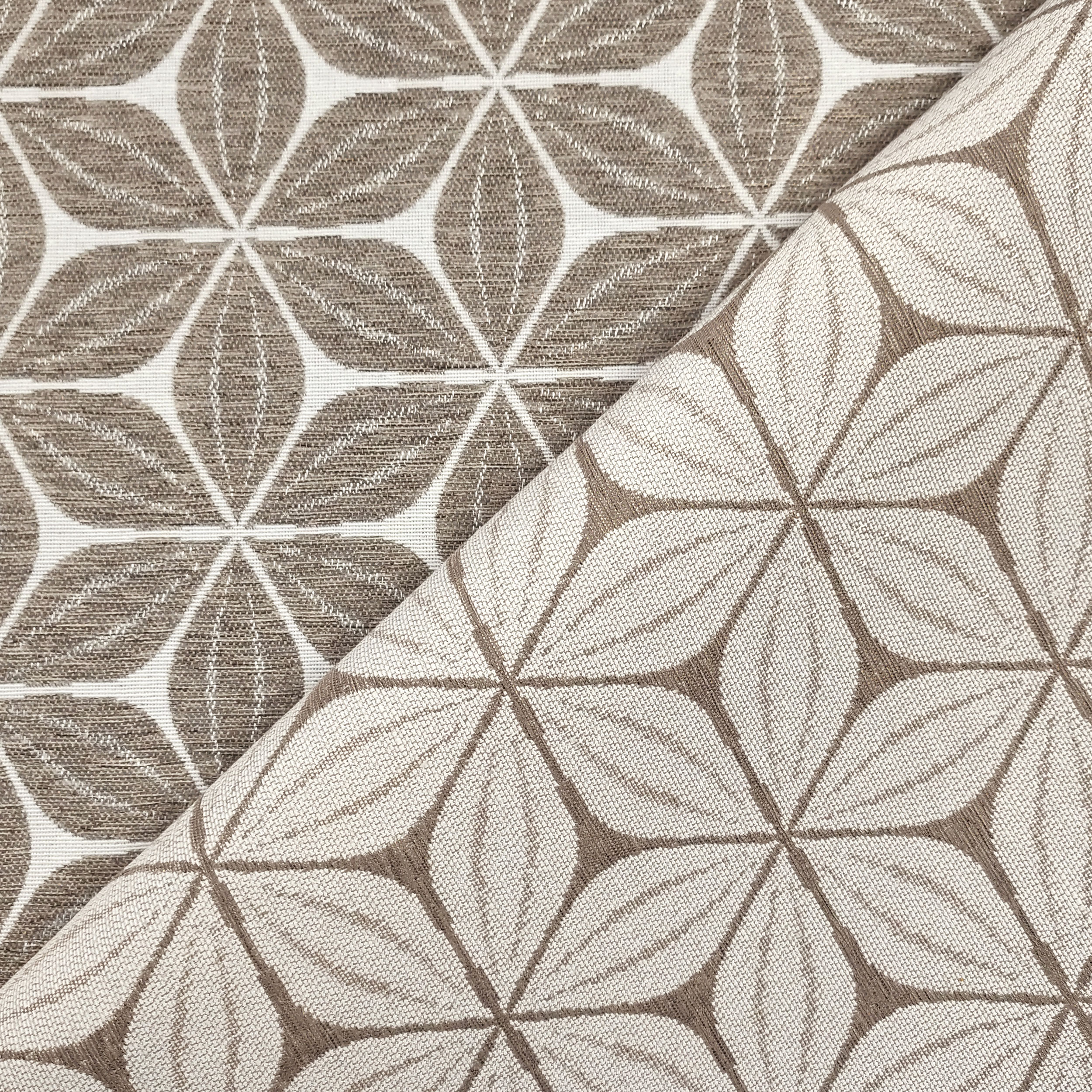 Jacquard Double Fiori Beige