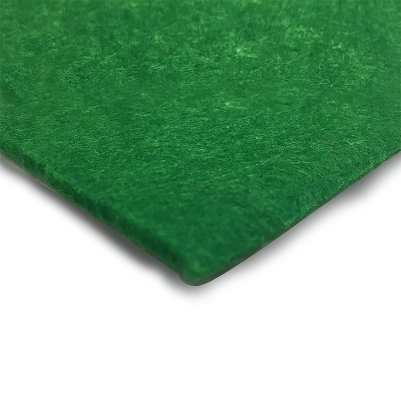 Feltro foglio verde spessore