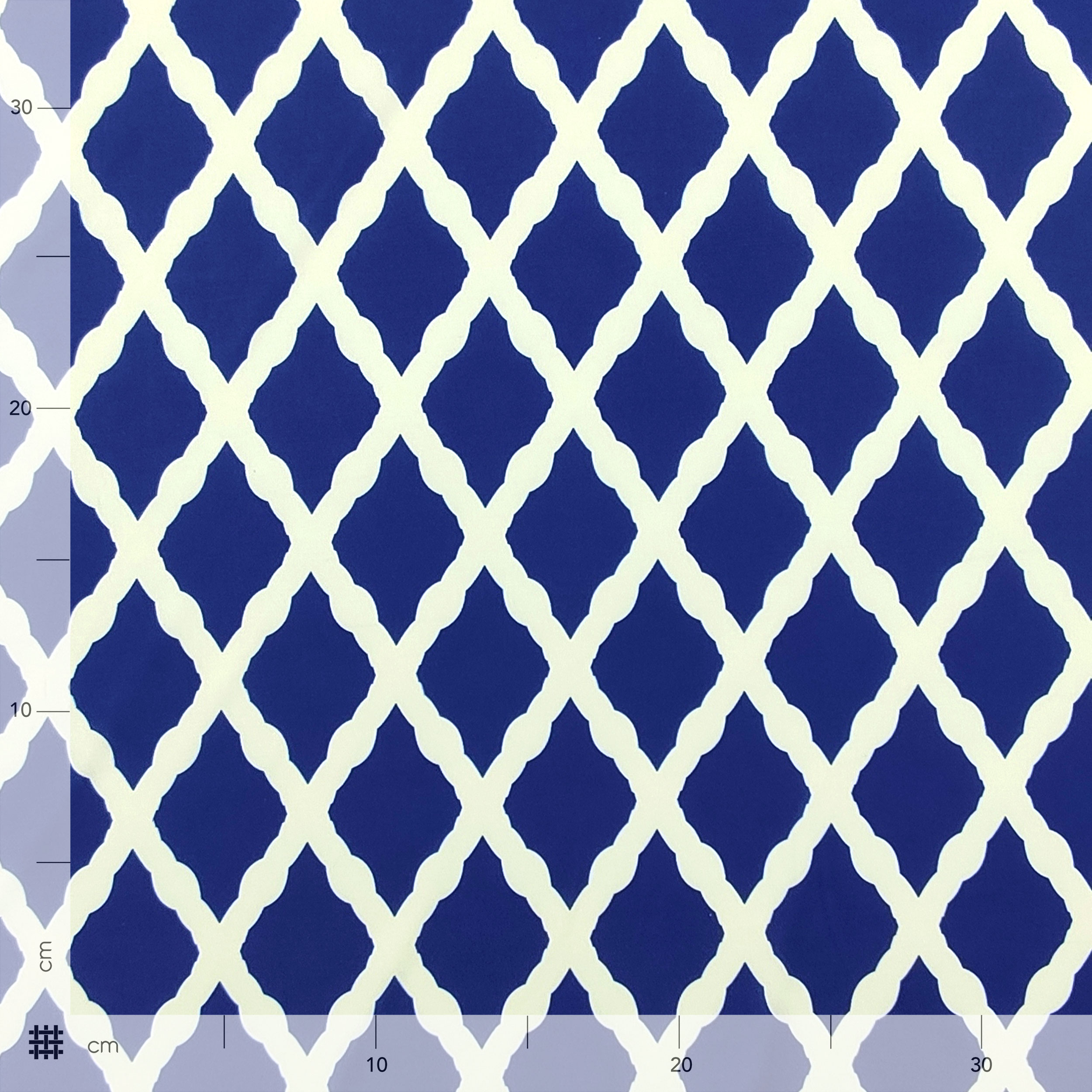 Lycra Fantasia Astatta Blu