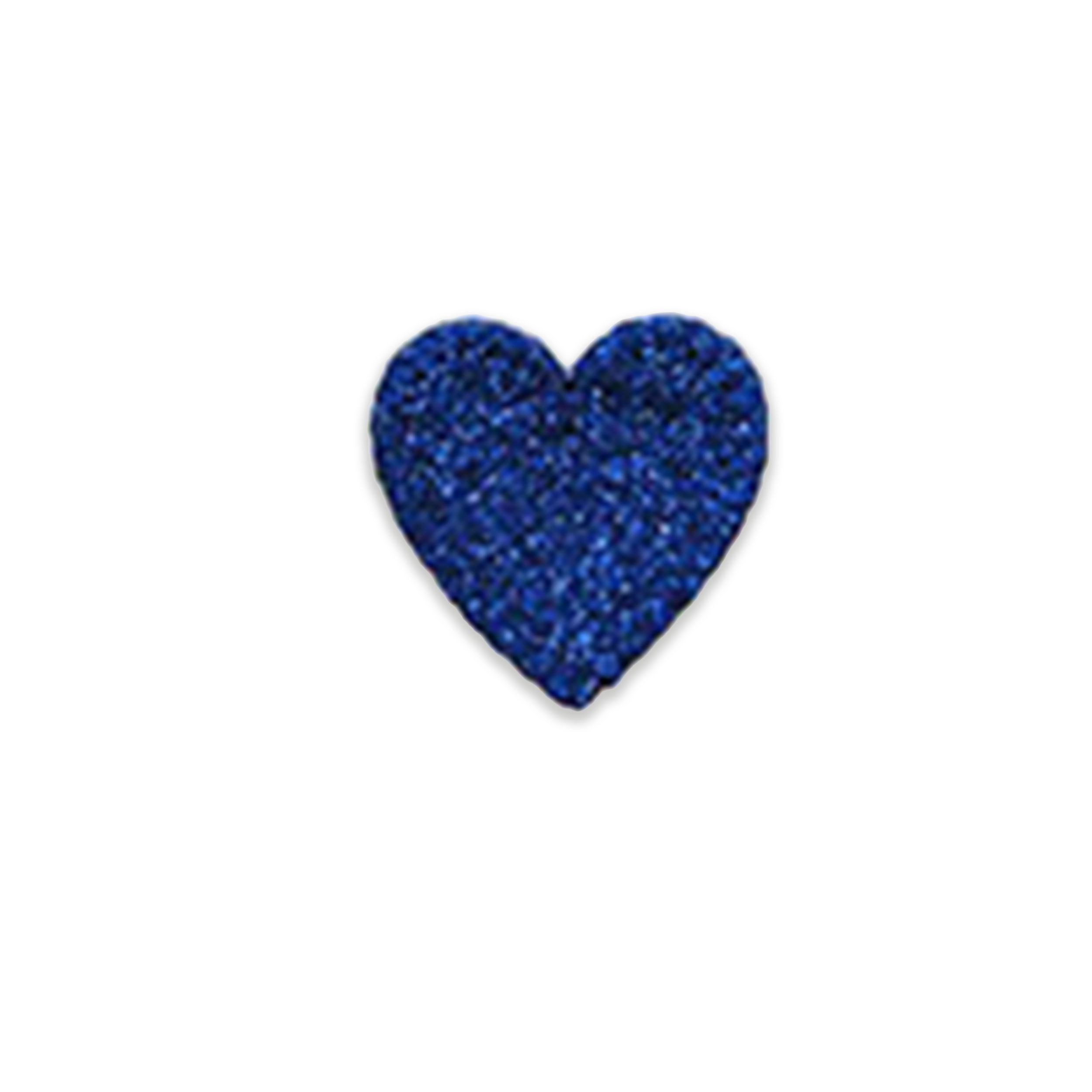Applicazione Termoadesiva Cuoricino Glitter Image