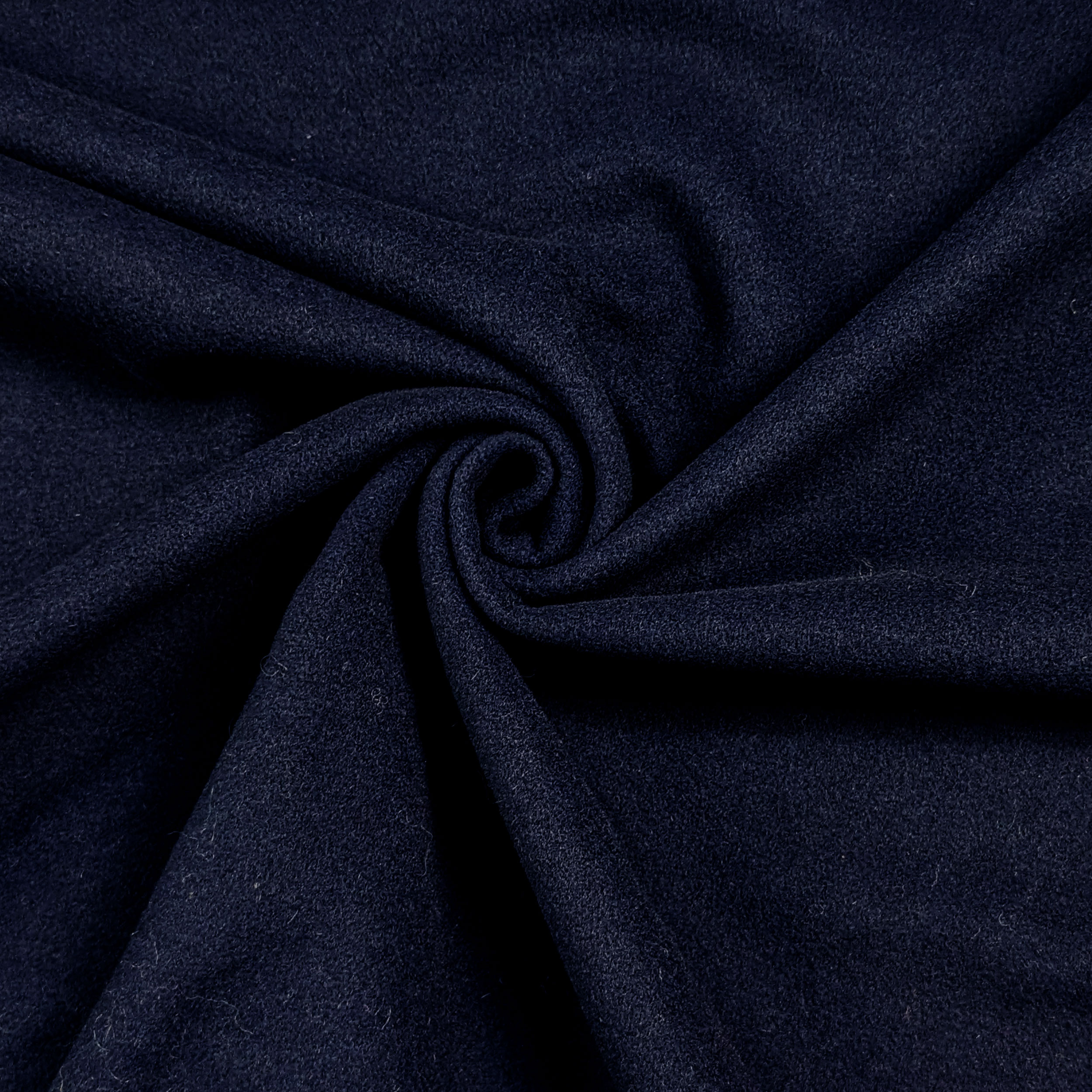 Cappotto di Lana Pesante Blu Image
