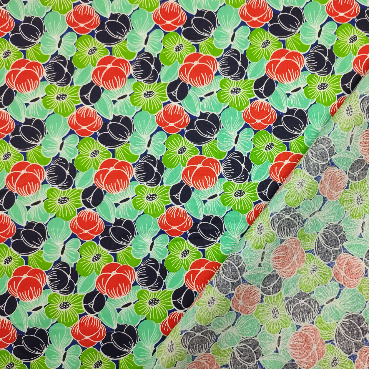 tessuto-in-cotone-con-fiori-verdi-e-rossi