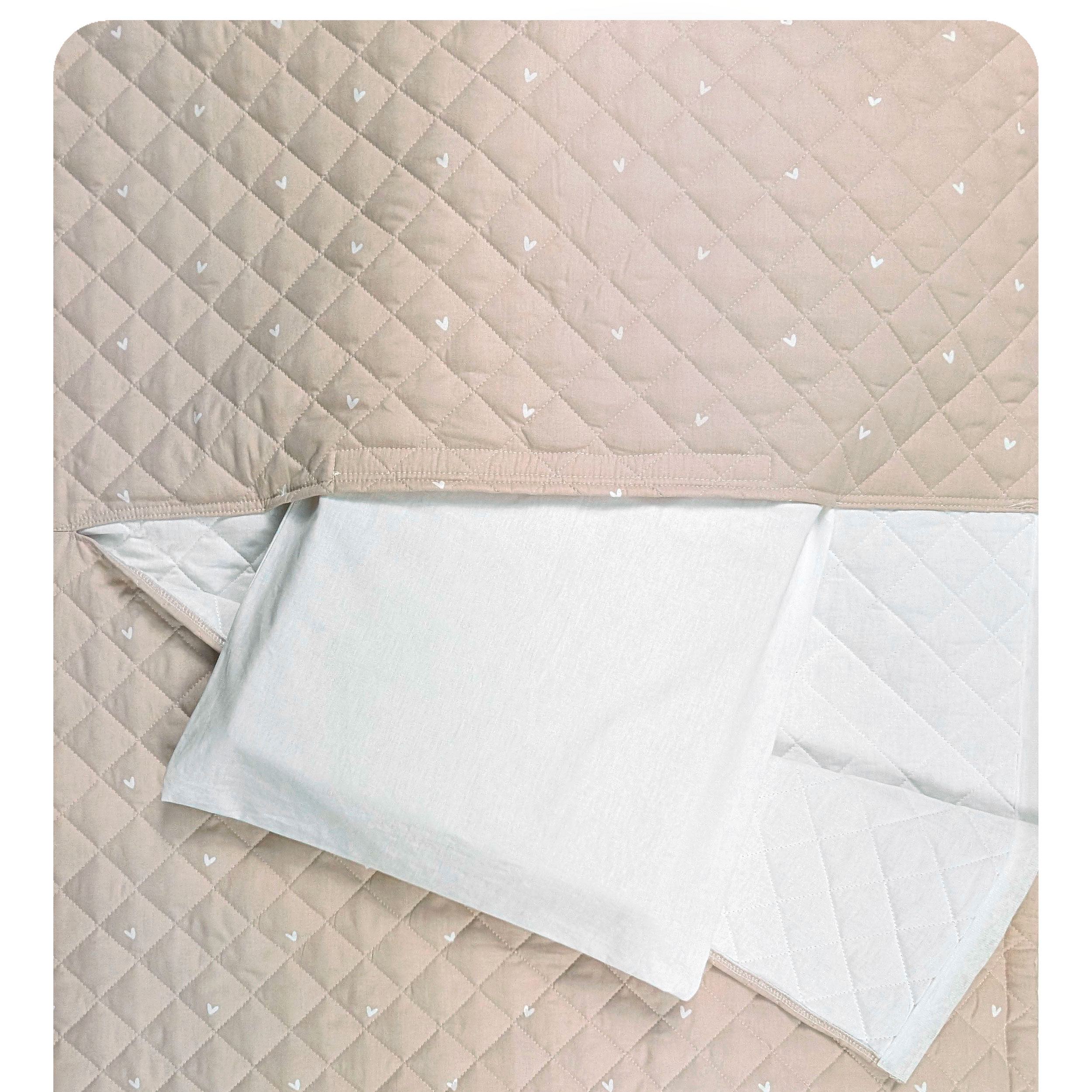 Sacco Nanna Cuoricini Sfondo Beige Image