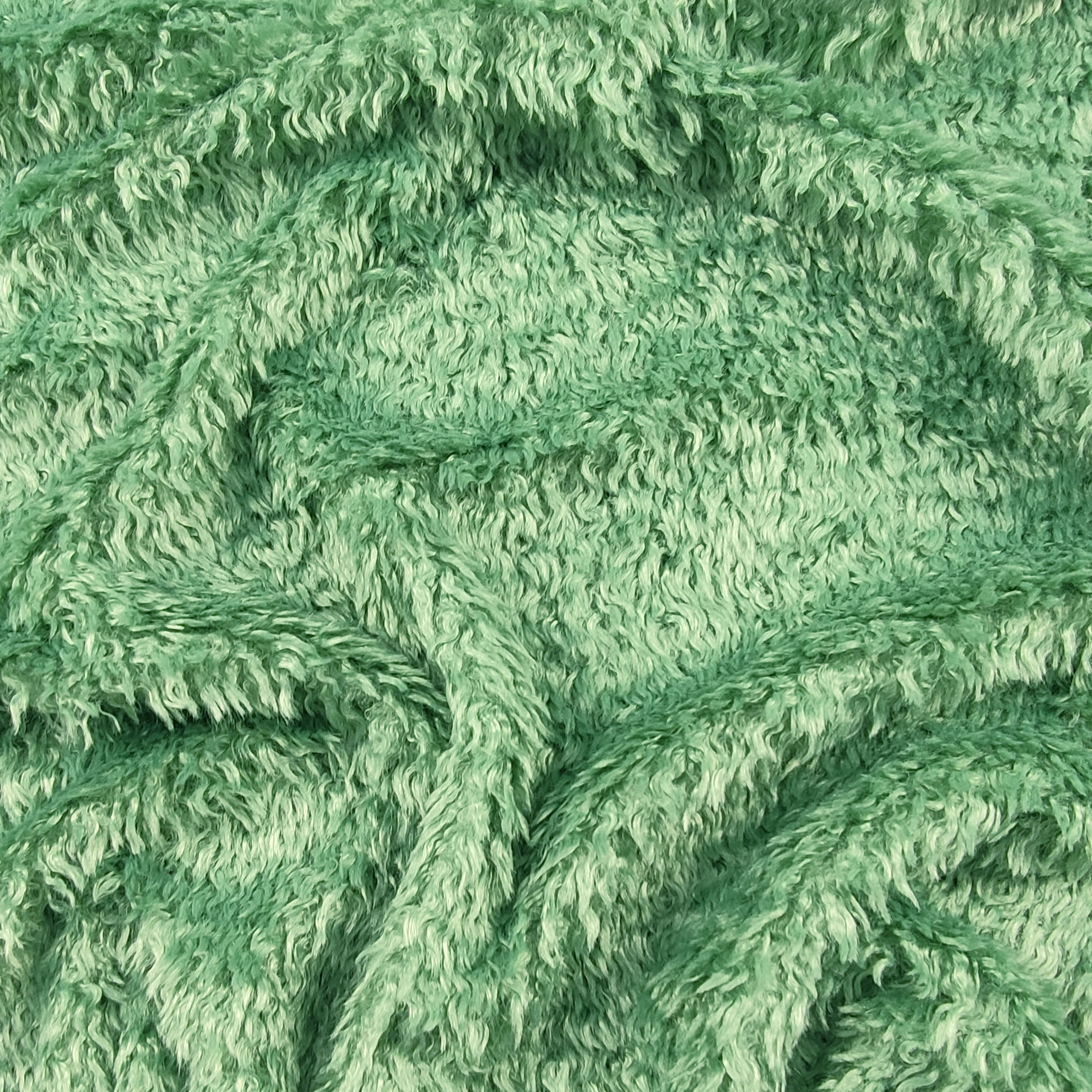 Pelliccia Tinta Unita Menta