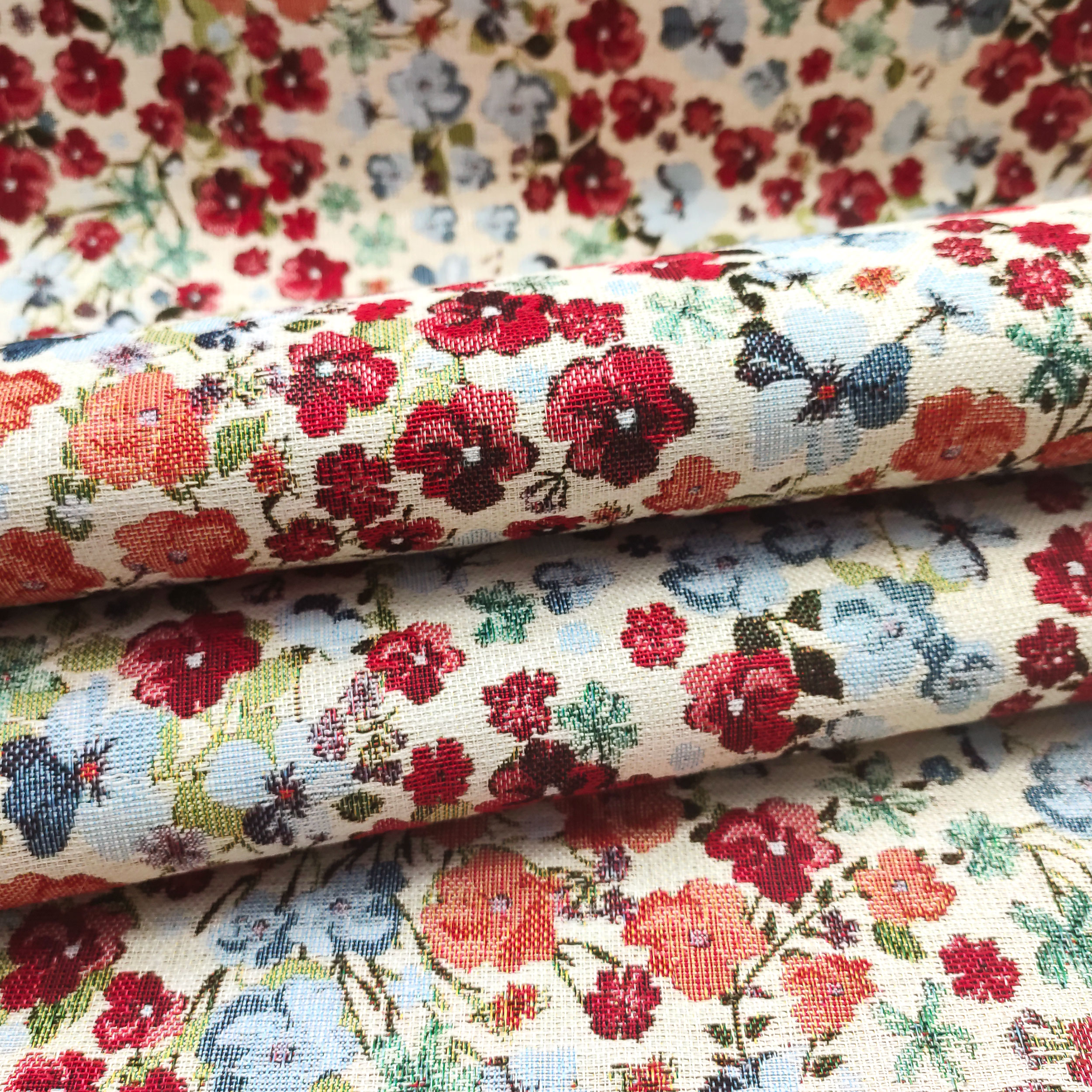 Passatoia da Cucina Gobelin Fiori Colorati