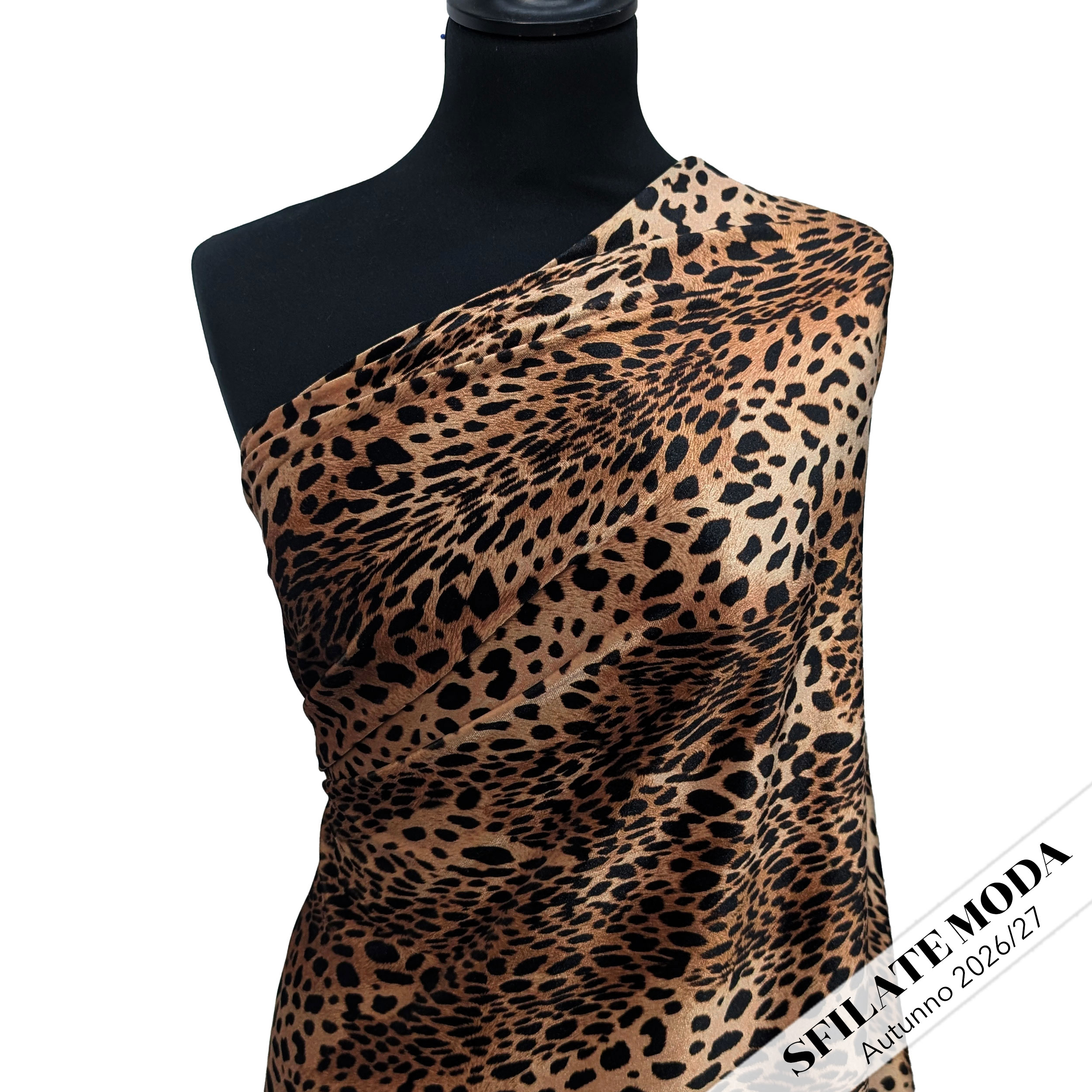Vellutina Setata Moda Leopardata Image