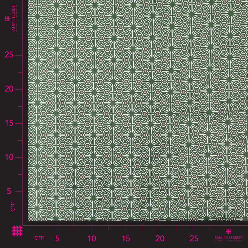 tessuto-fantasia-fiori-geometrici-verde