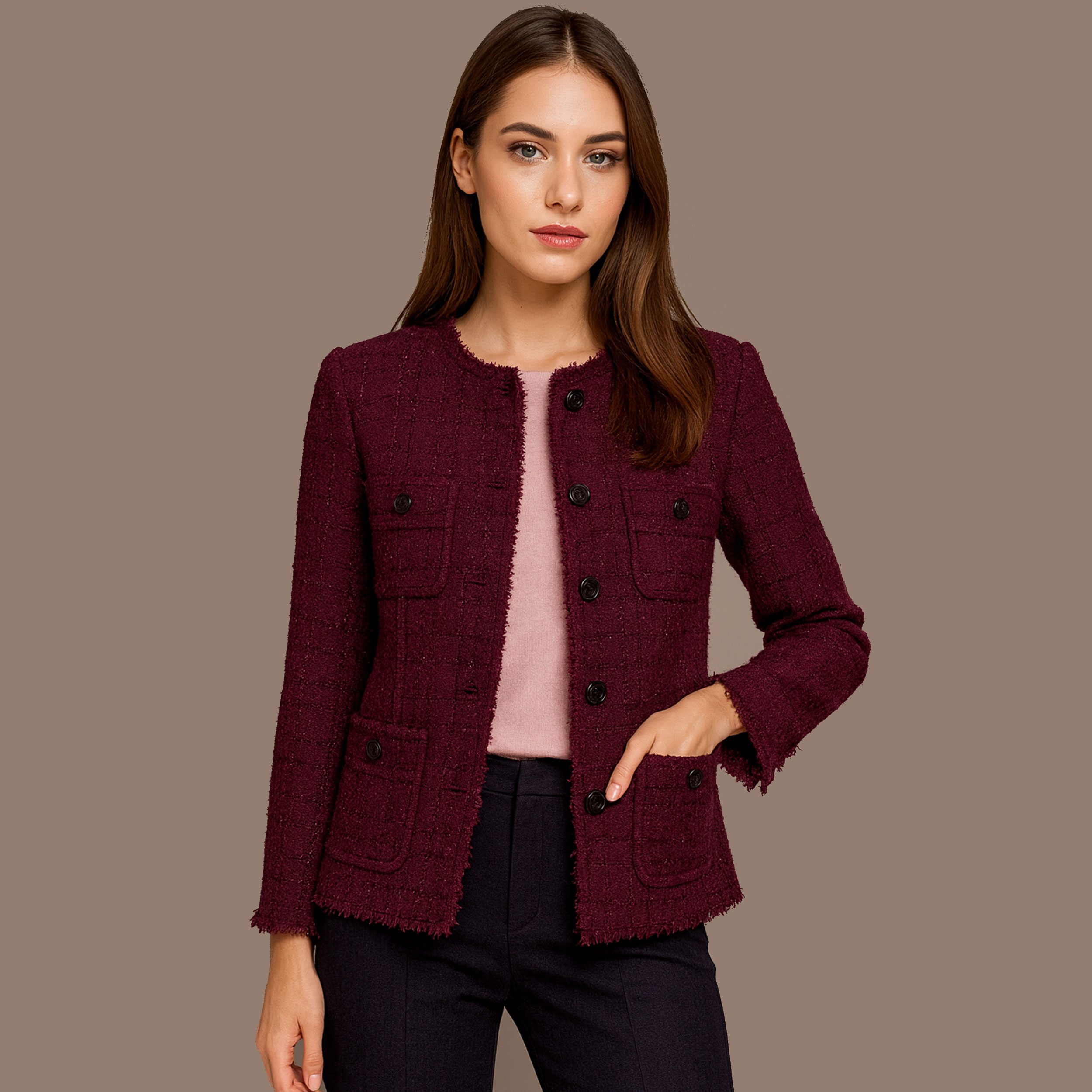 Tessuto Tweed Lamè Image