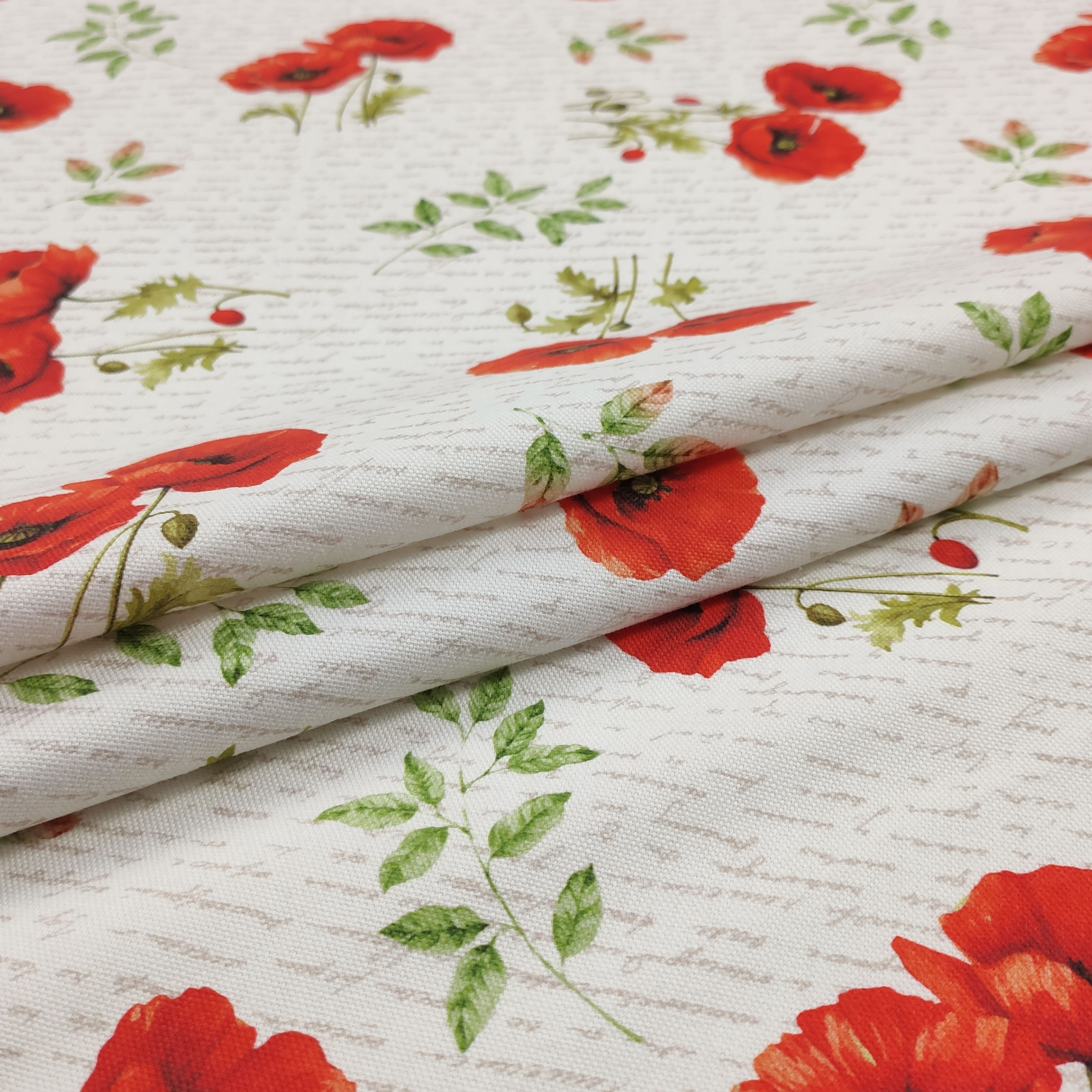 Tessuto Per Tappezzeria Con Papaveri - Italia - Foto 11