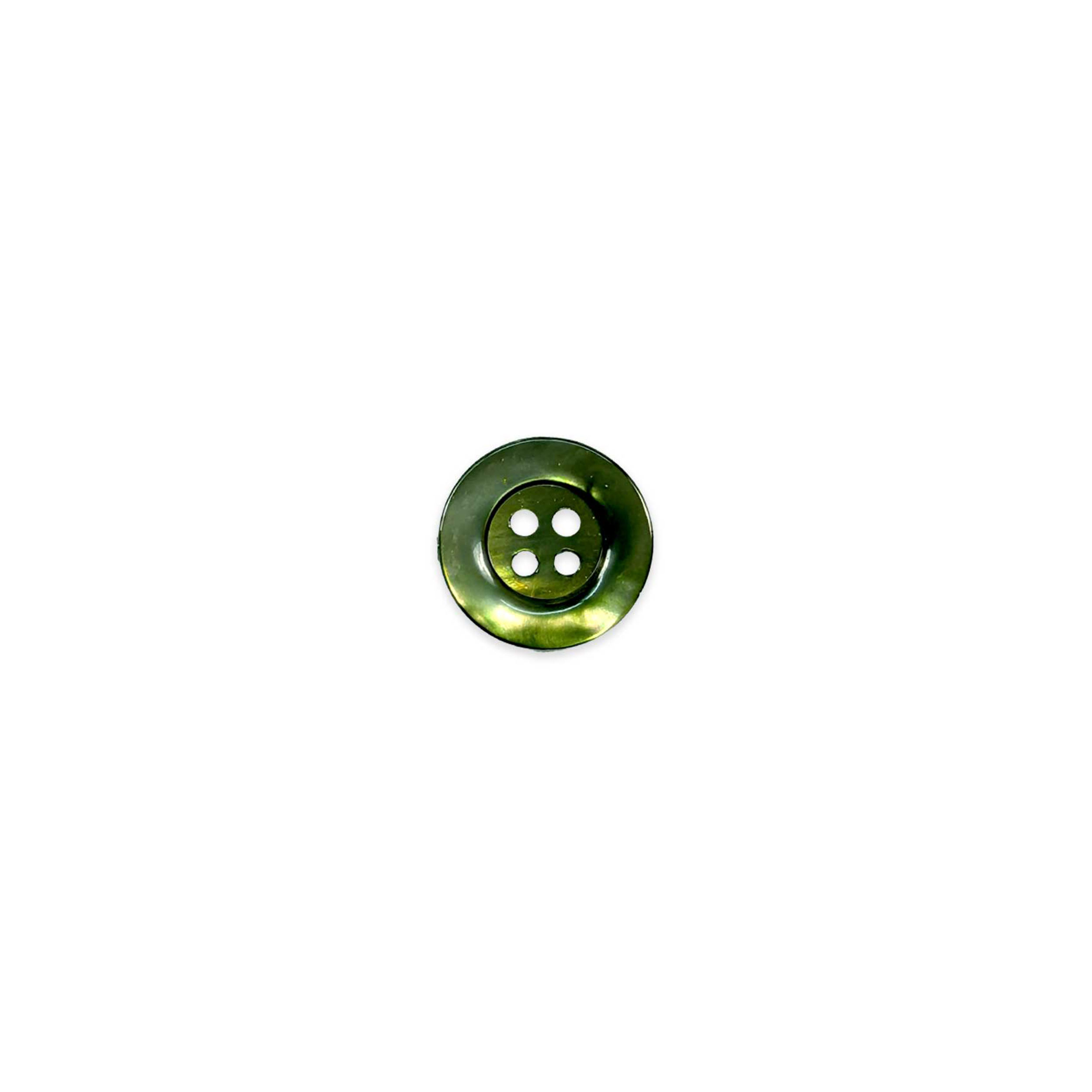 Bottone Madreperla 4 Fori Verde Lin 24 Image