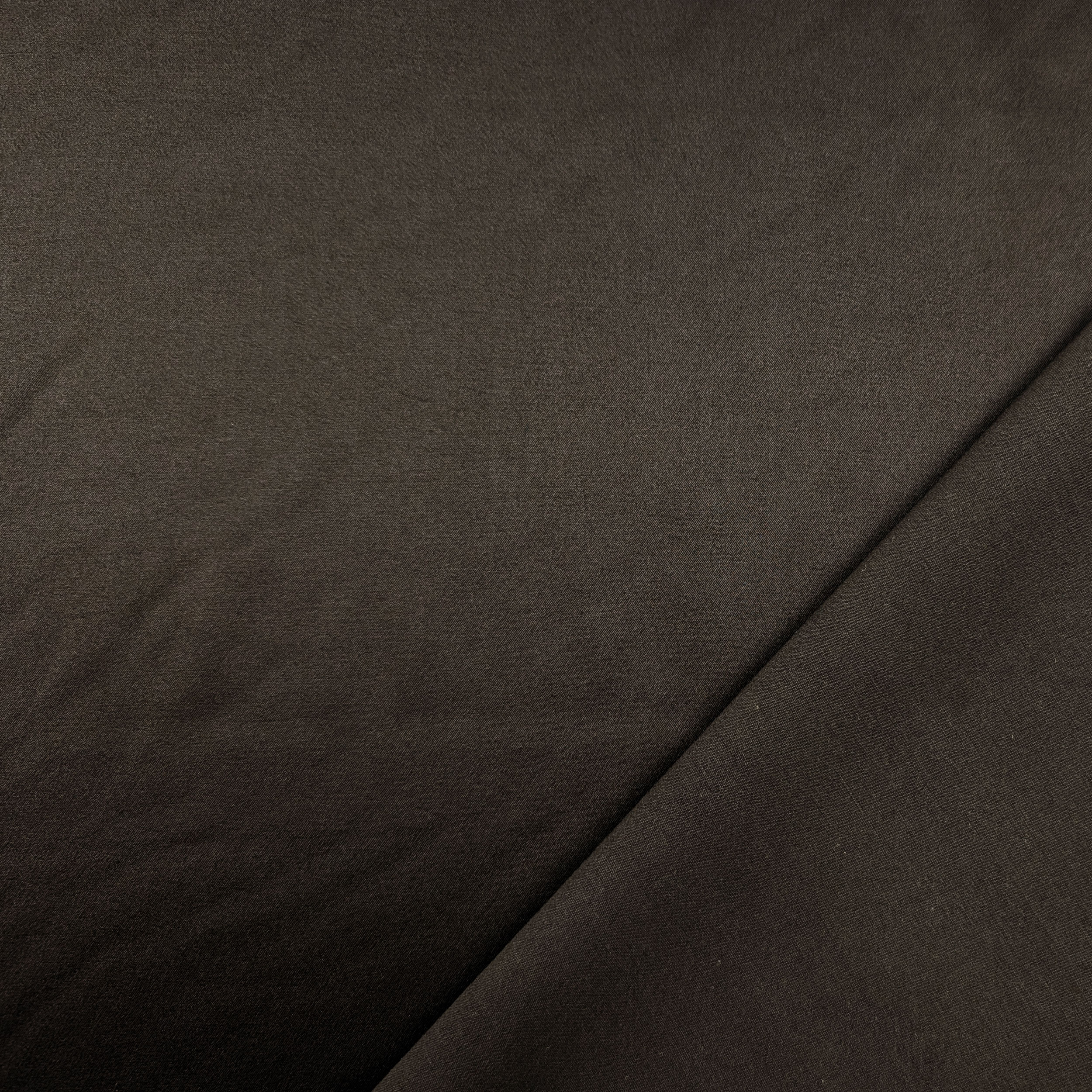 Raso di Cotone Elasticizzato Marrone Image