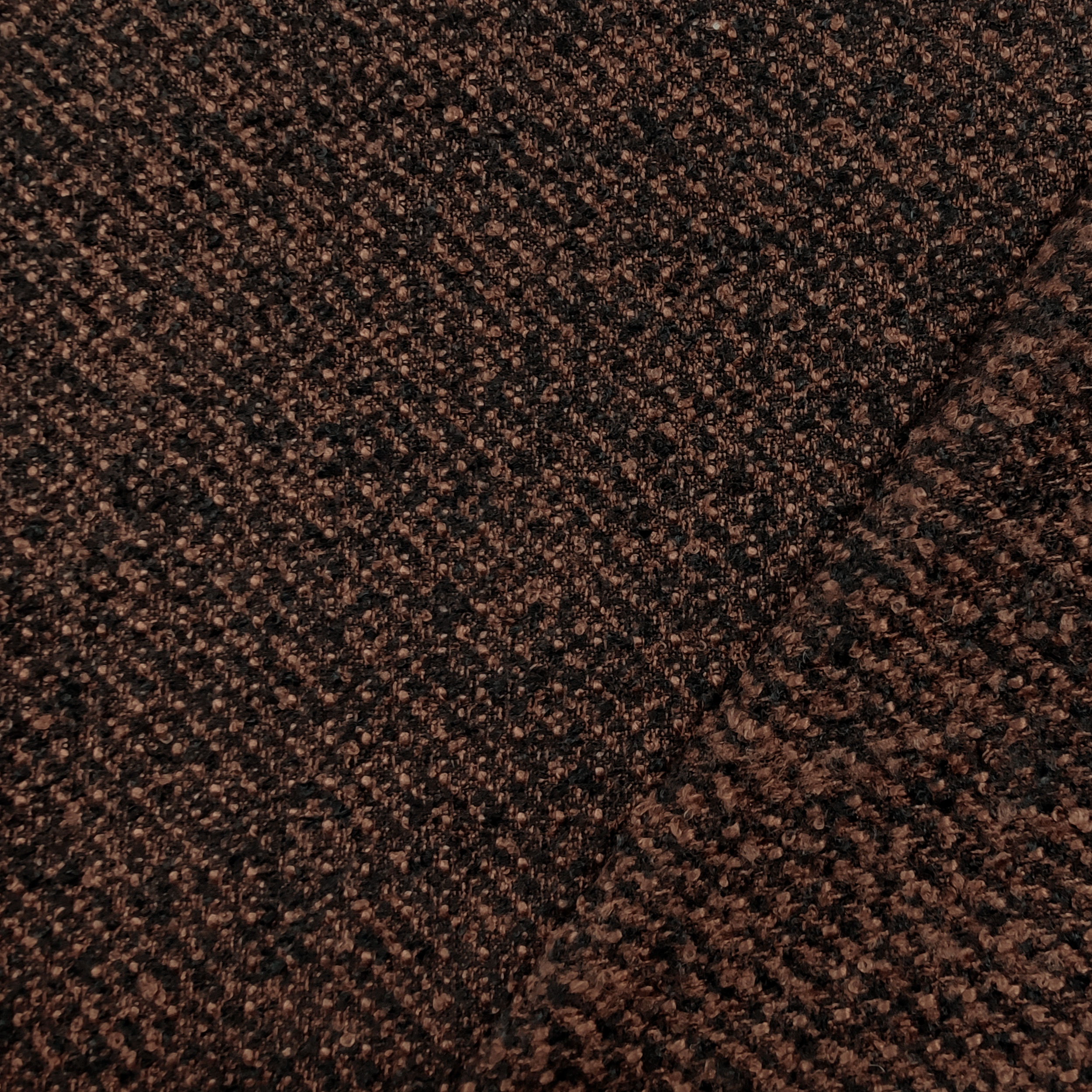 Cappotto Tweed Marrone e Nero