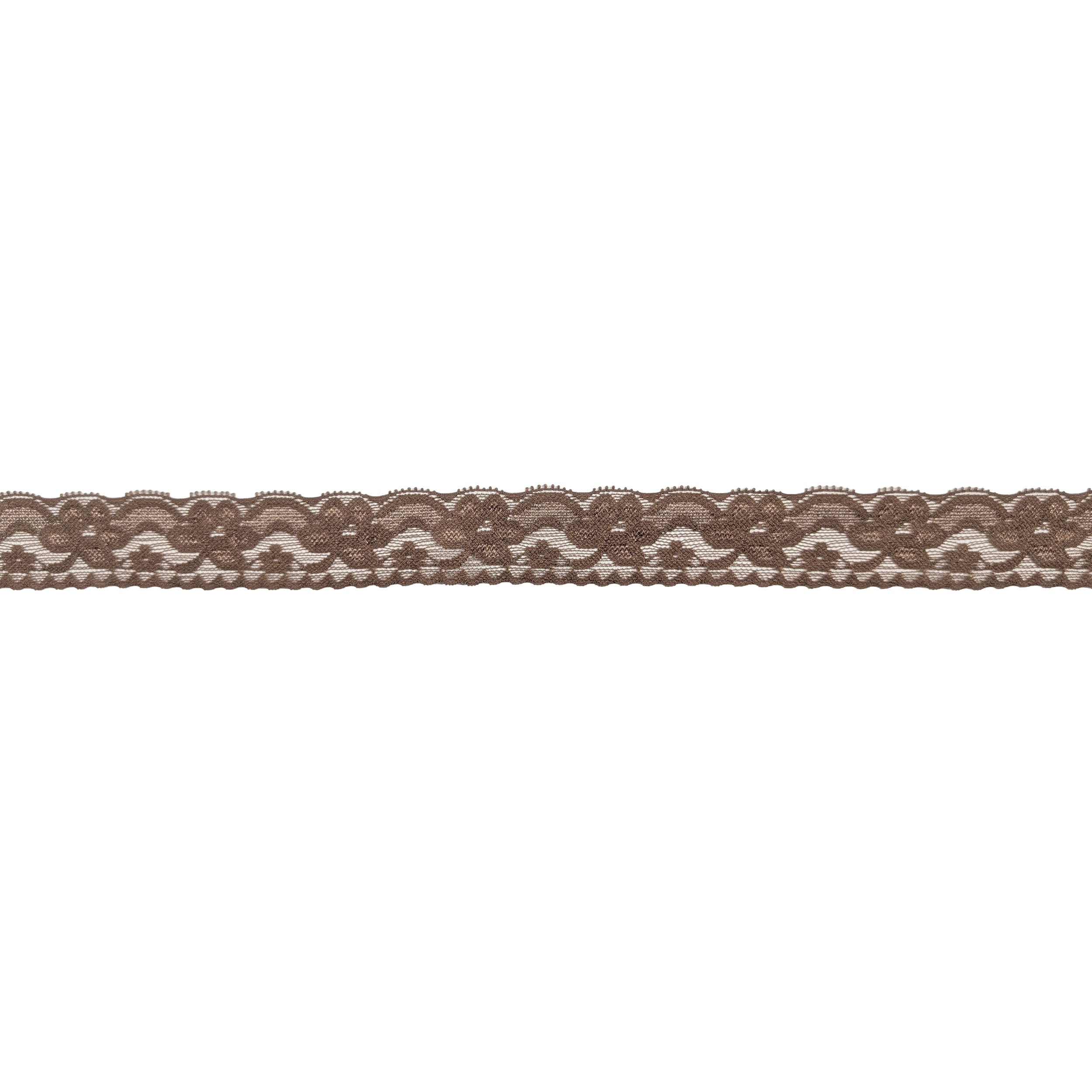 Pizzo Basso Elastico con Fiori Image