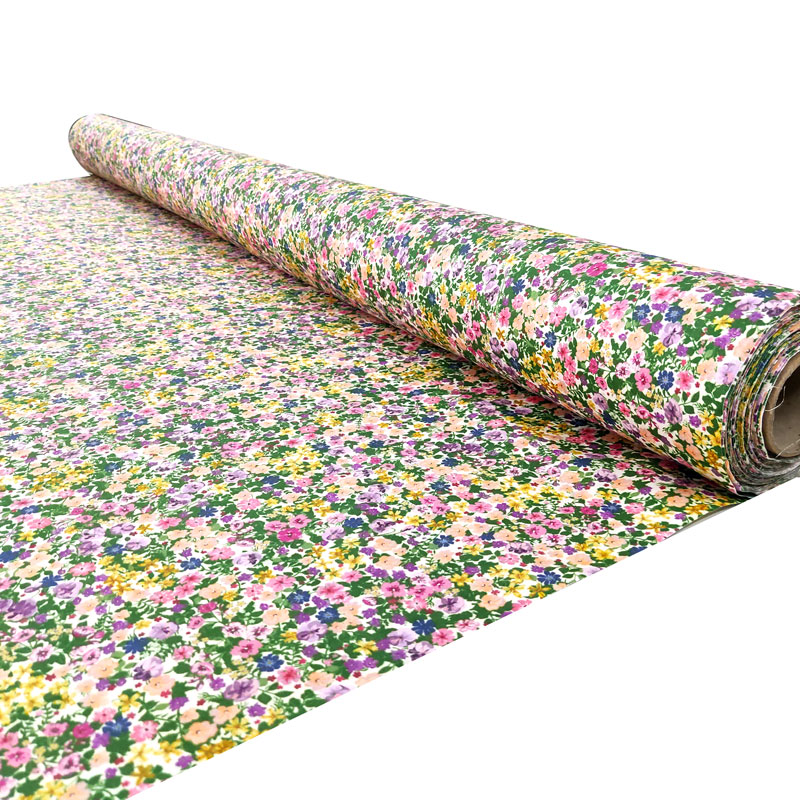 Rasatello di Cotone Fiorellini Primaverili